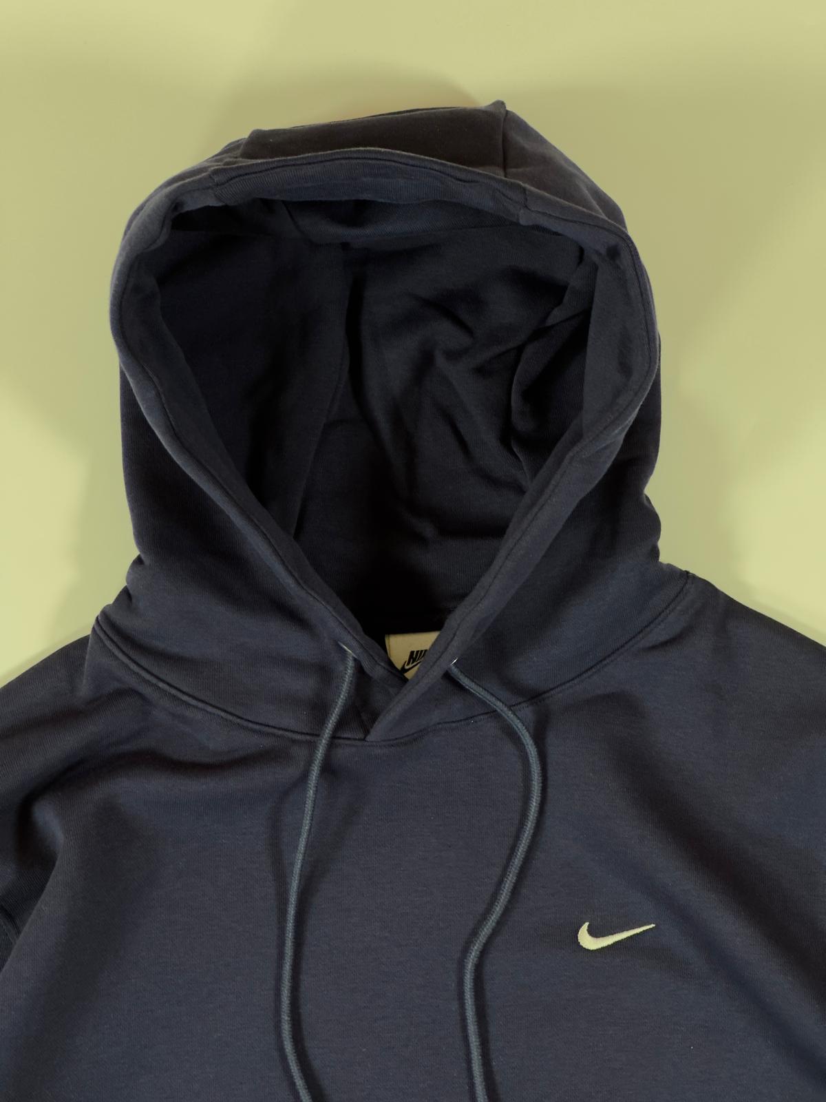 Nike Solo Swoosh Hoodie - Koyu Lacivert