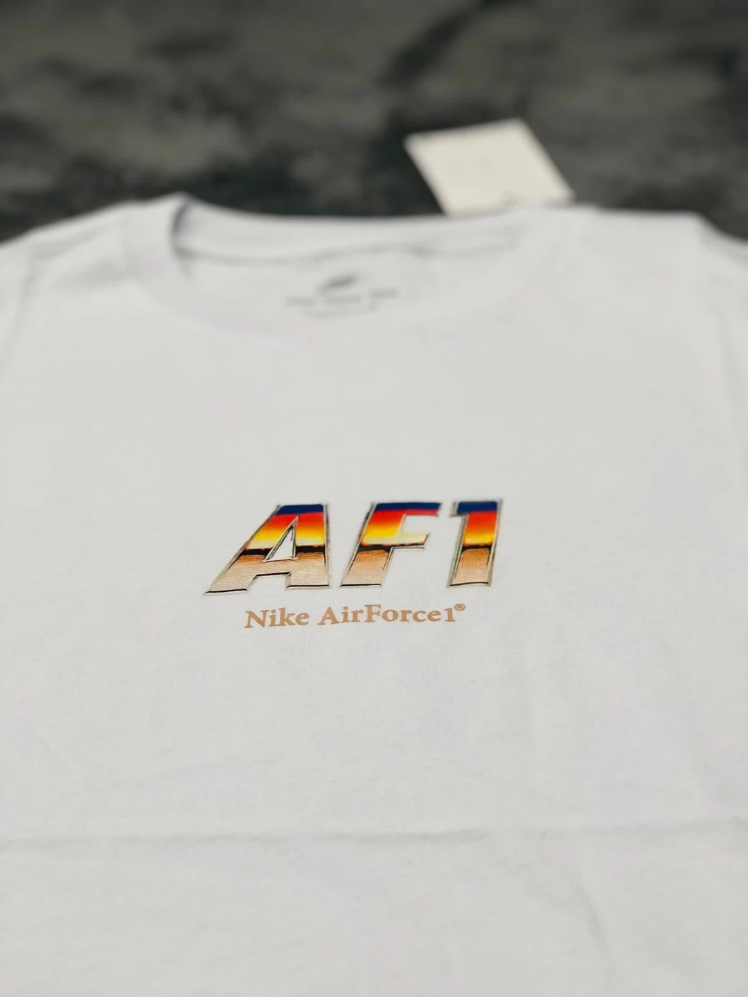 Nike Air Force One Tee - Beyaz