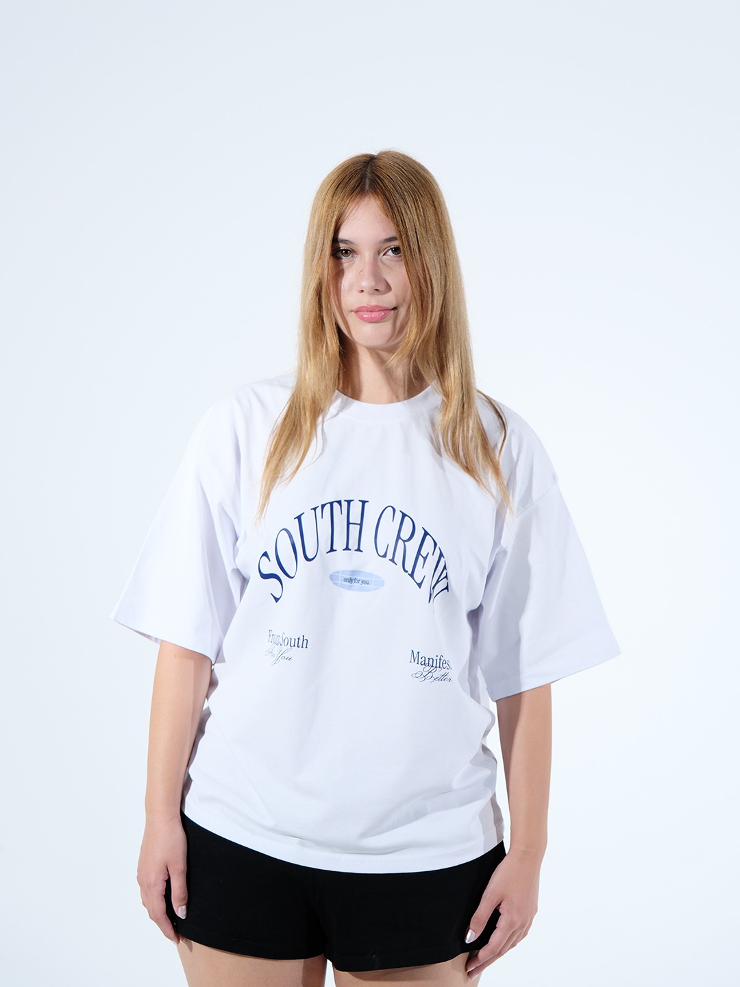 South Crew Tee - Beyaz