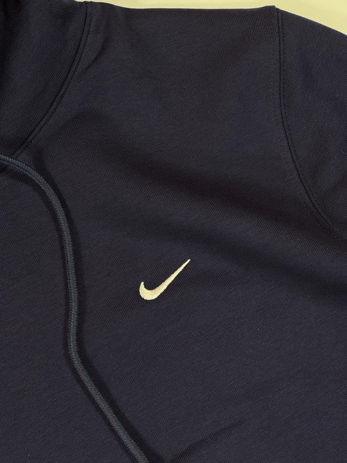 Nike Solo Swoosh Hoodie - Koyu Lacivert