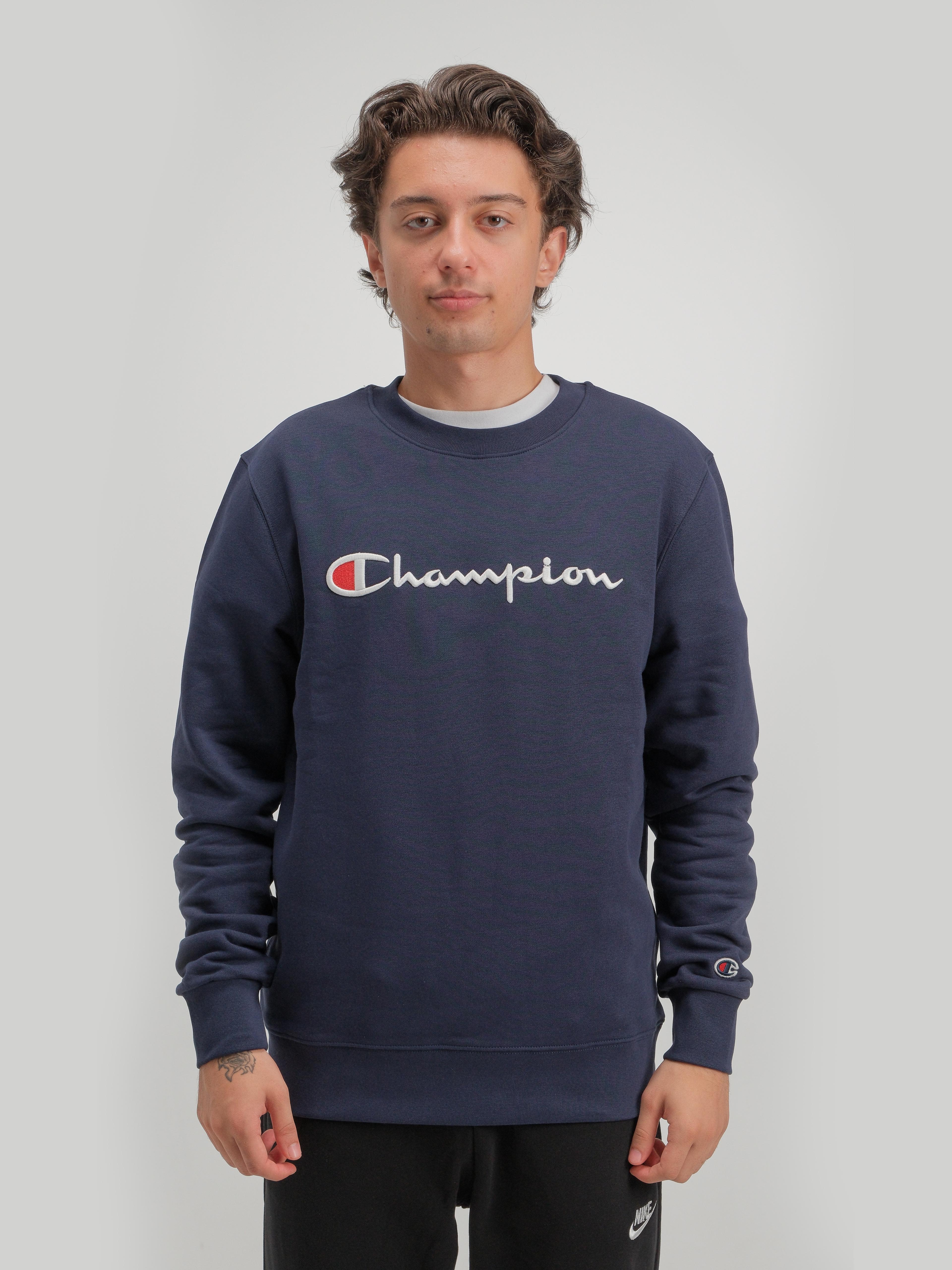 Champion Classic Crewneck Sweatshirt - Koyu Lacivert