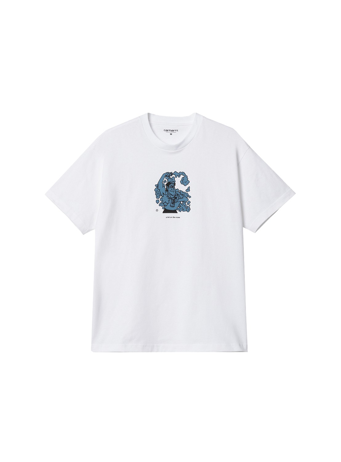 Carhartt a bit on the nose Tee - Beyaz