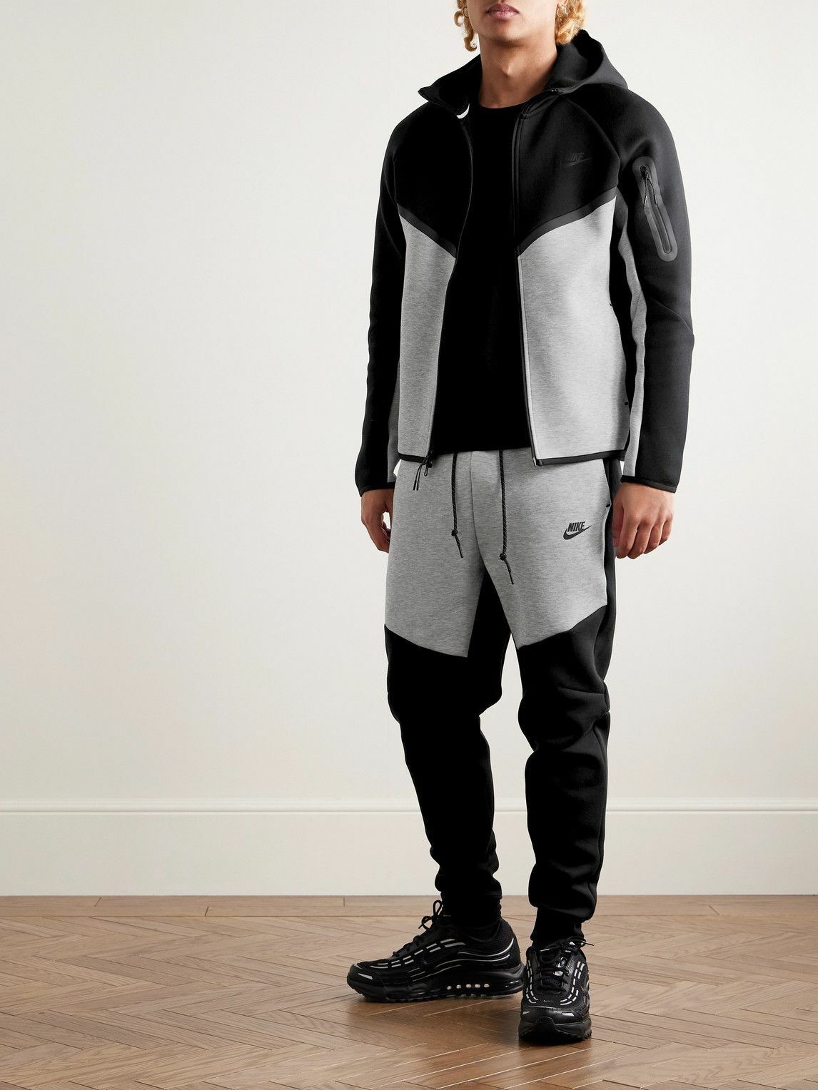 Tech Fleece 5th Gen Hoodie - Siyah & Gri