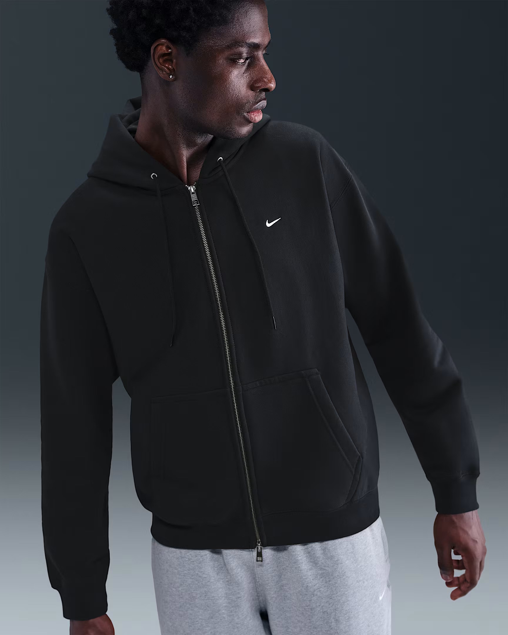 Solo Swoosh Full Zip Hoodie