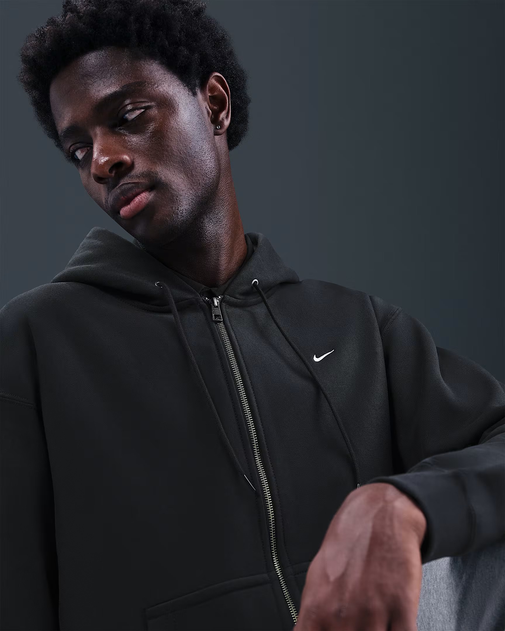 Solo Swoosh Full Zip Hoodie