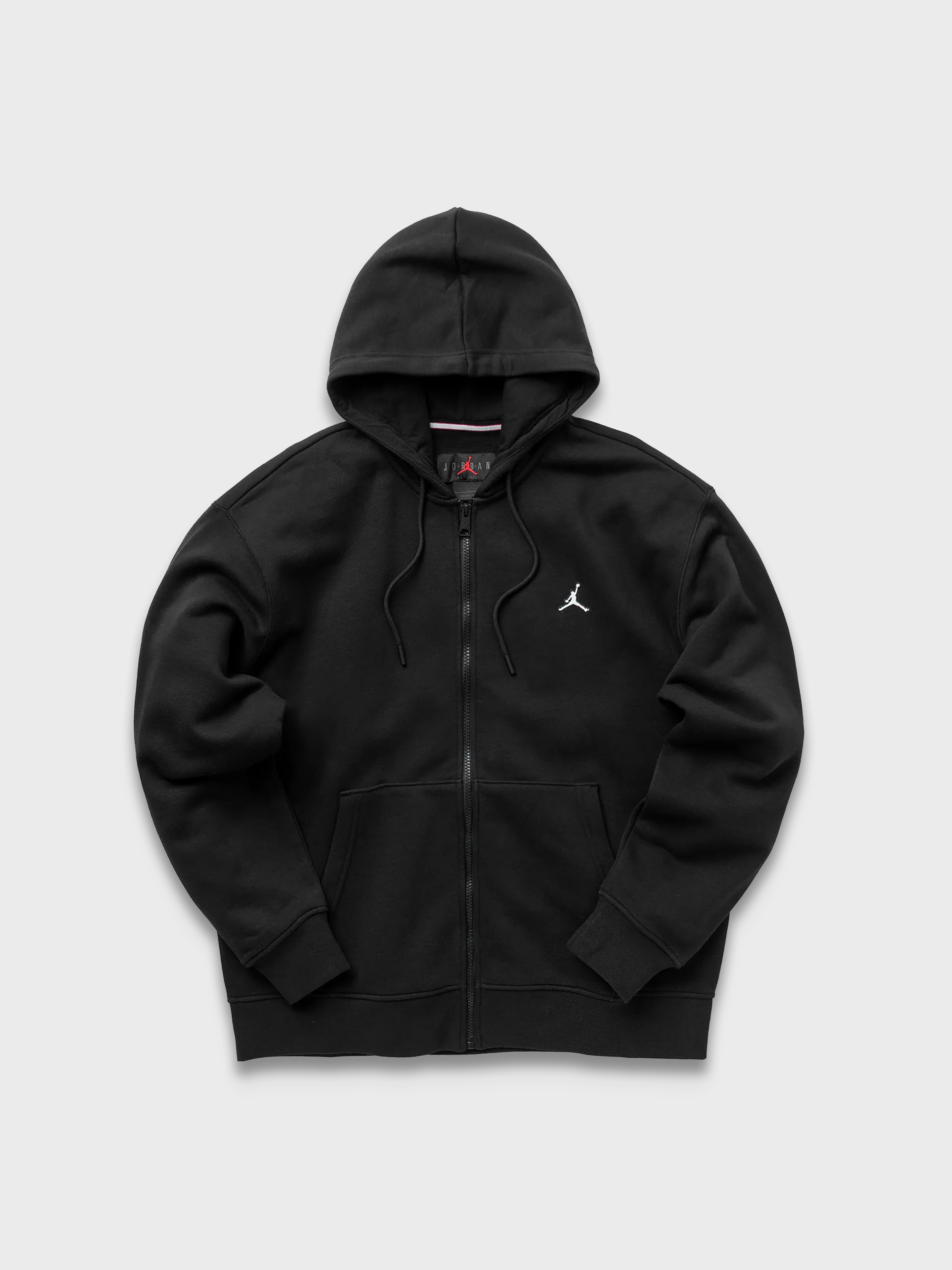 Jordan Essential Fleece Full  Zip Hoodie - Siyah