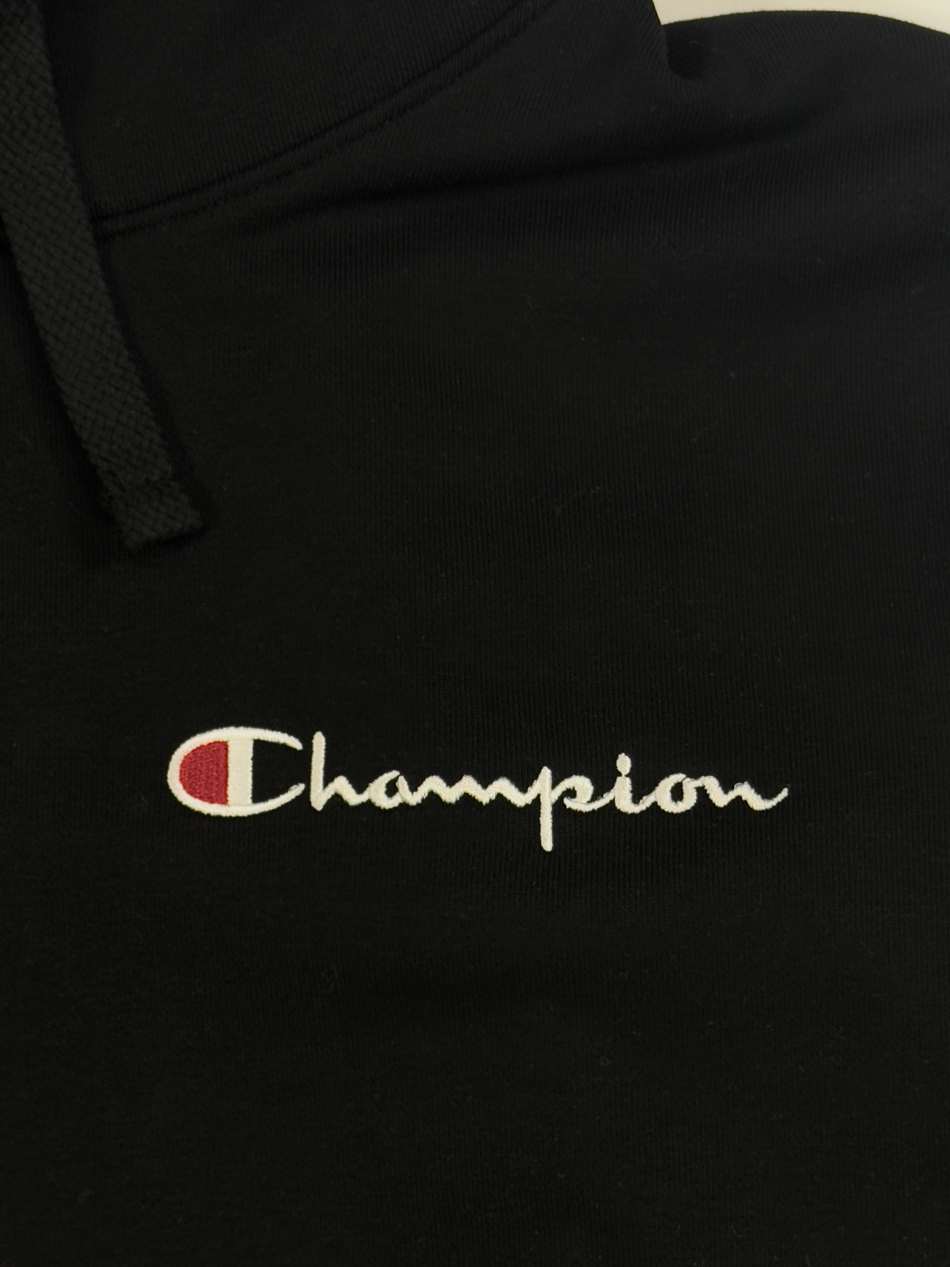 Champion Basic Hoodie - Siyah