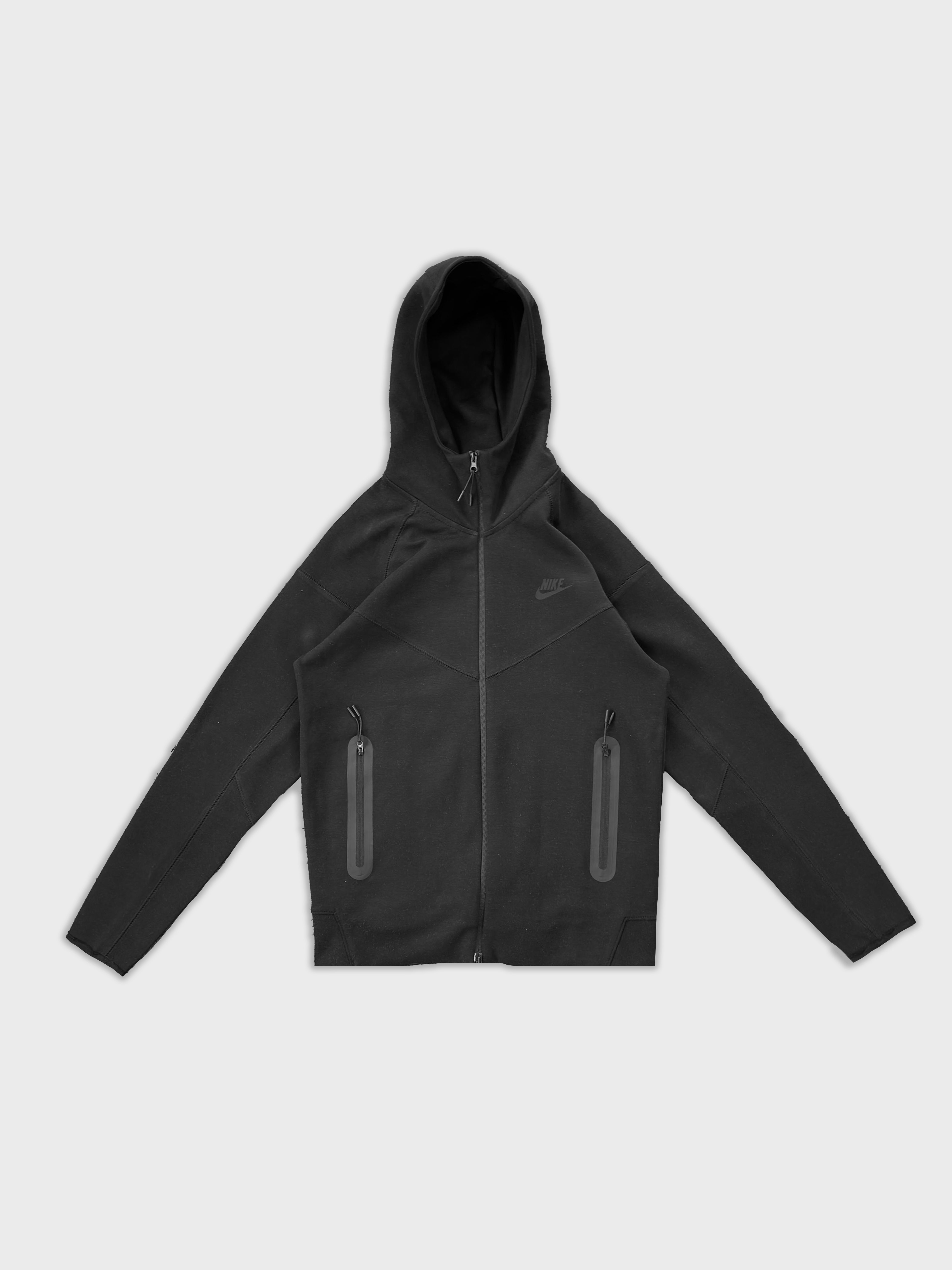 Yeni Tech Fleece Windrunner Hoodie - Siyah