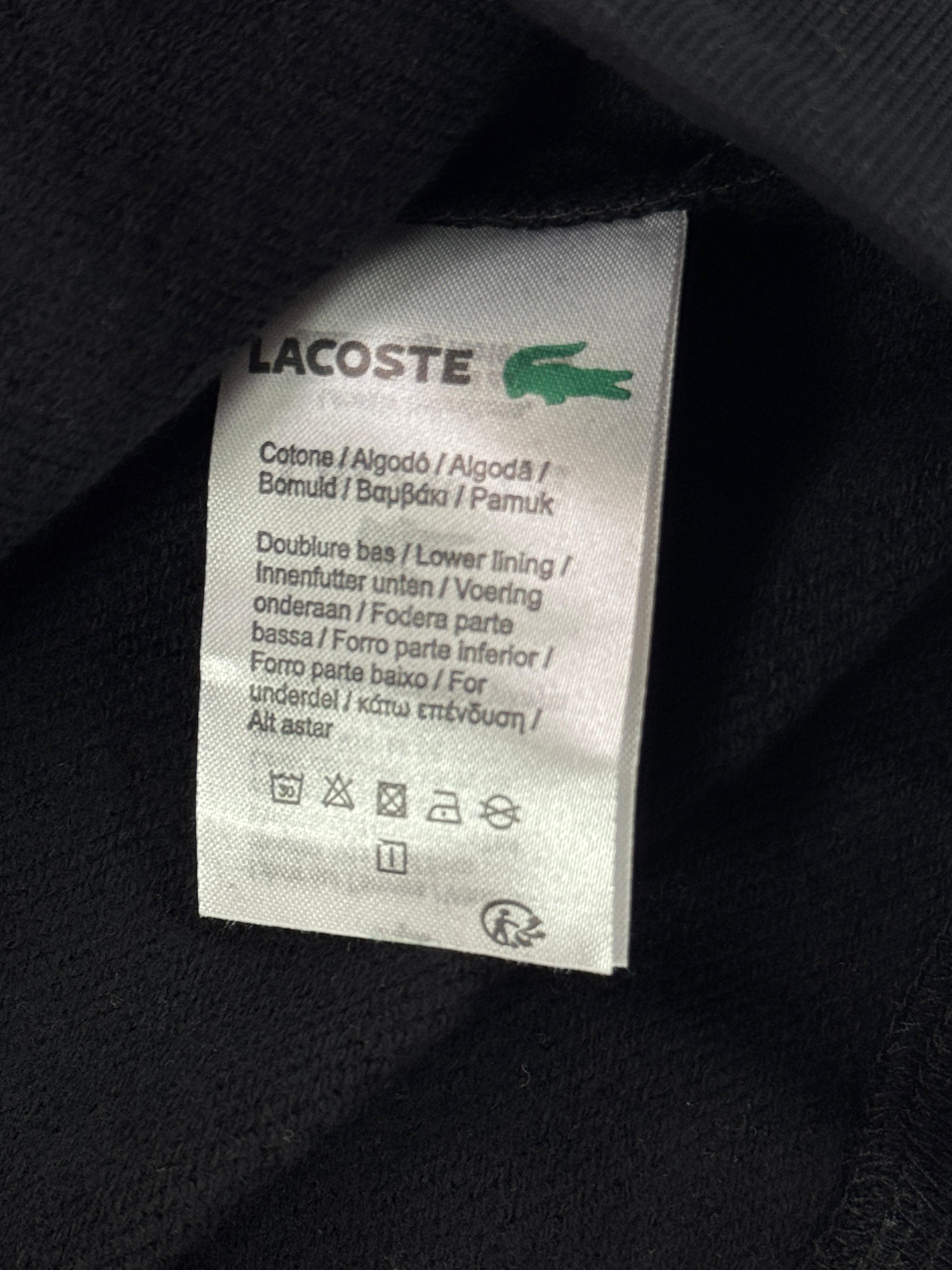 Lacoste Classic Full Zip Hoodie - Siyah