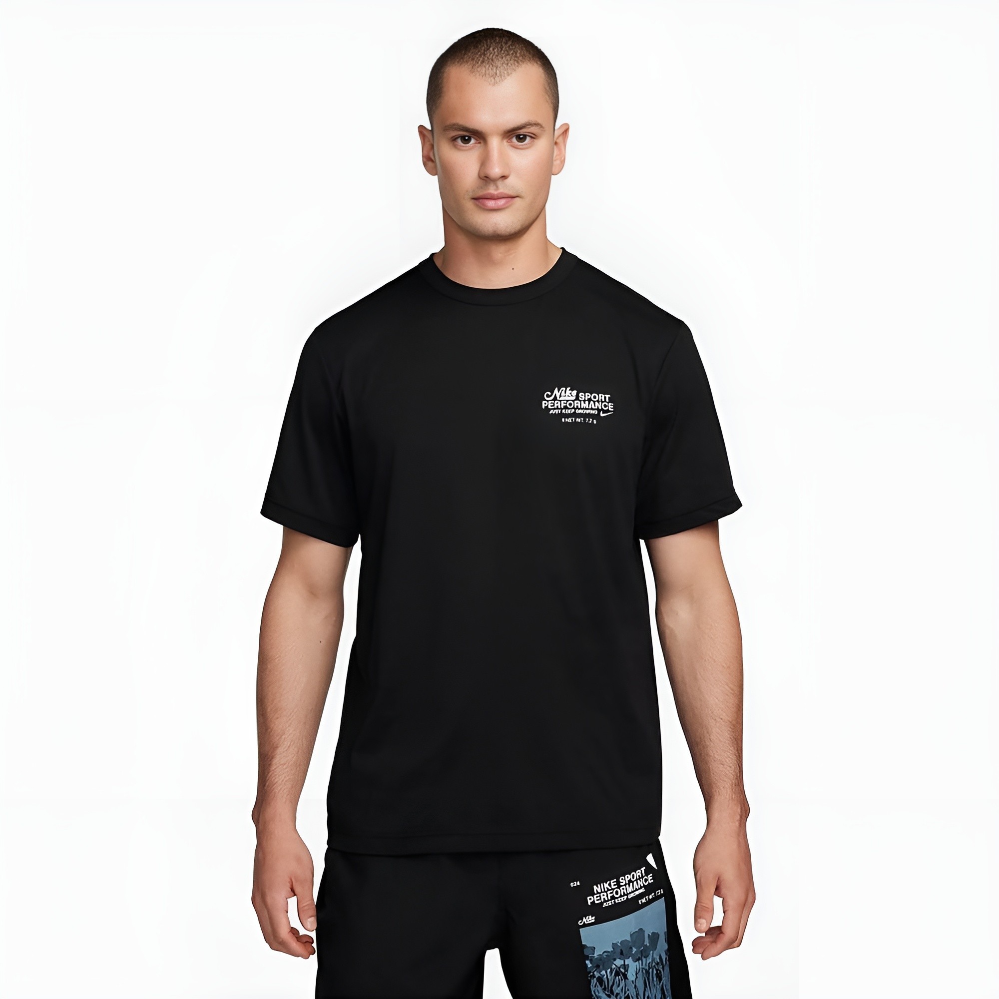 Nike Sport Performance Tee - Siyah