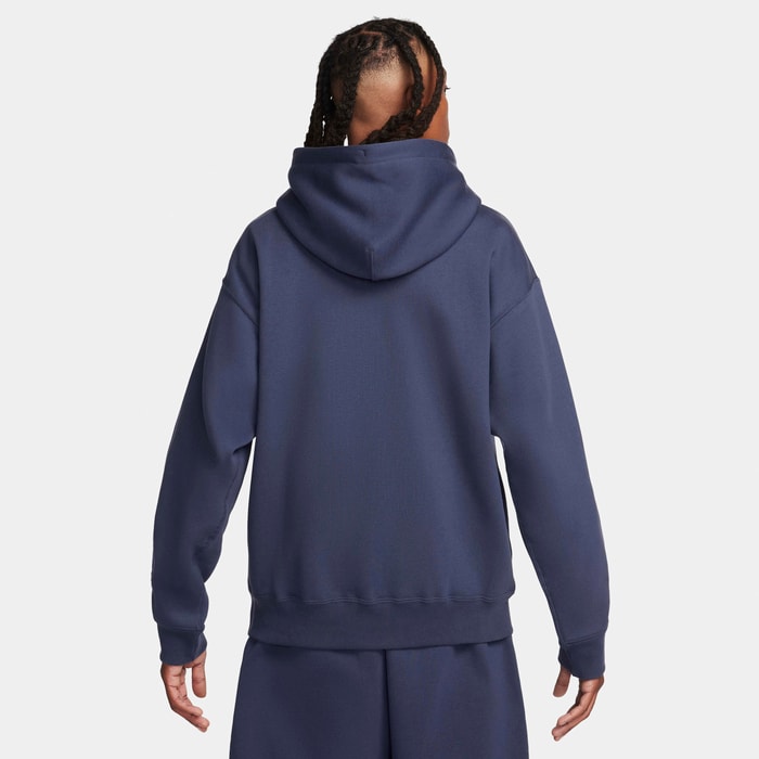 Nike Solo Swoosh Hoodie - Koyu Lacivert