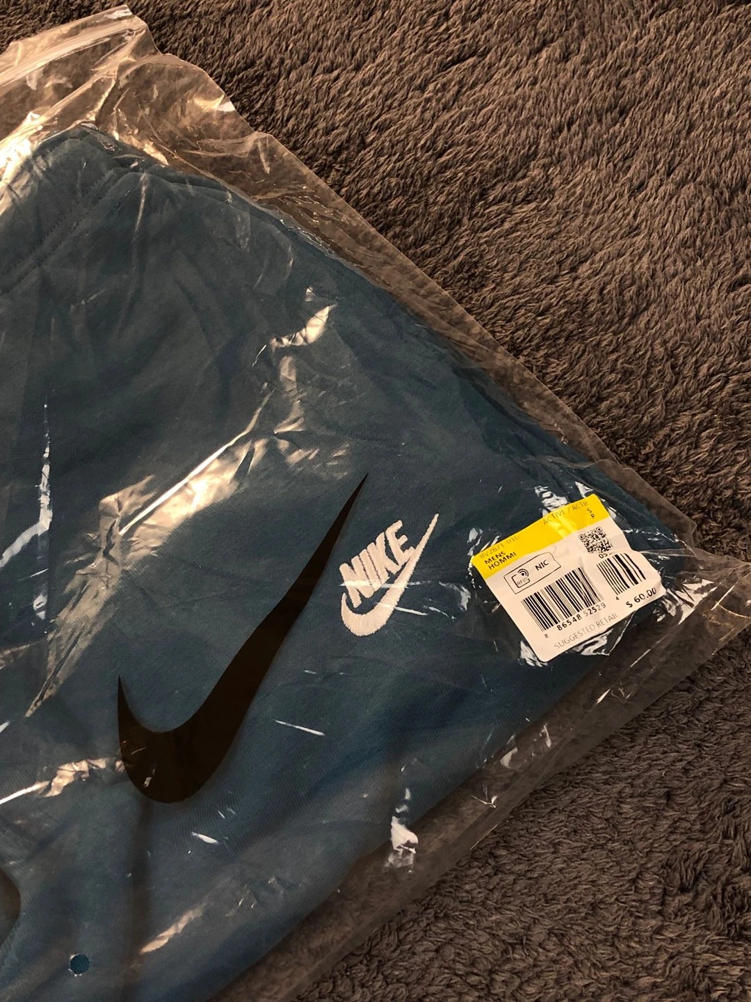 İthal Nike Club Fleece Eşofman Altı - Mavi