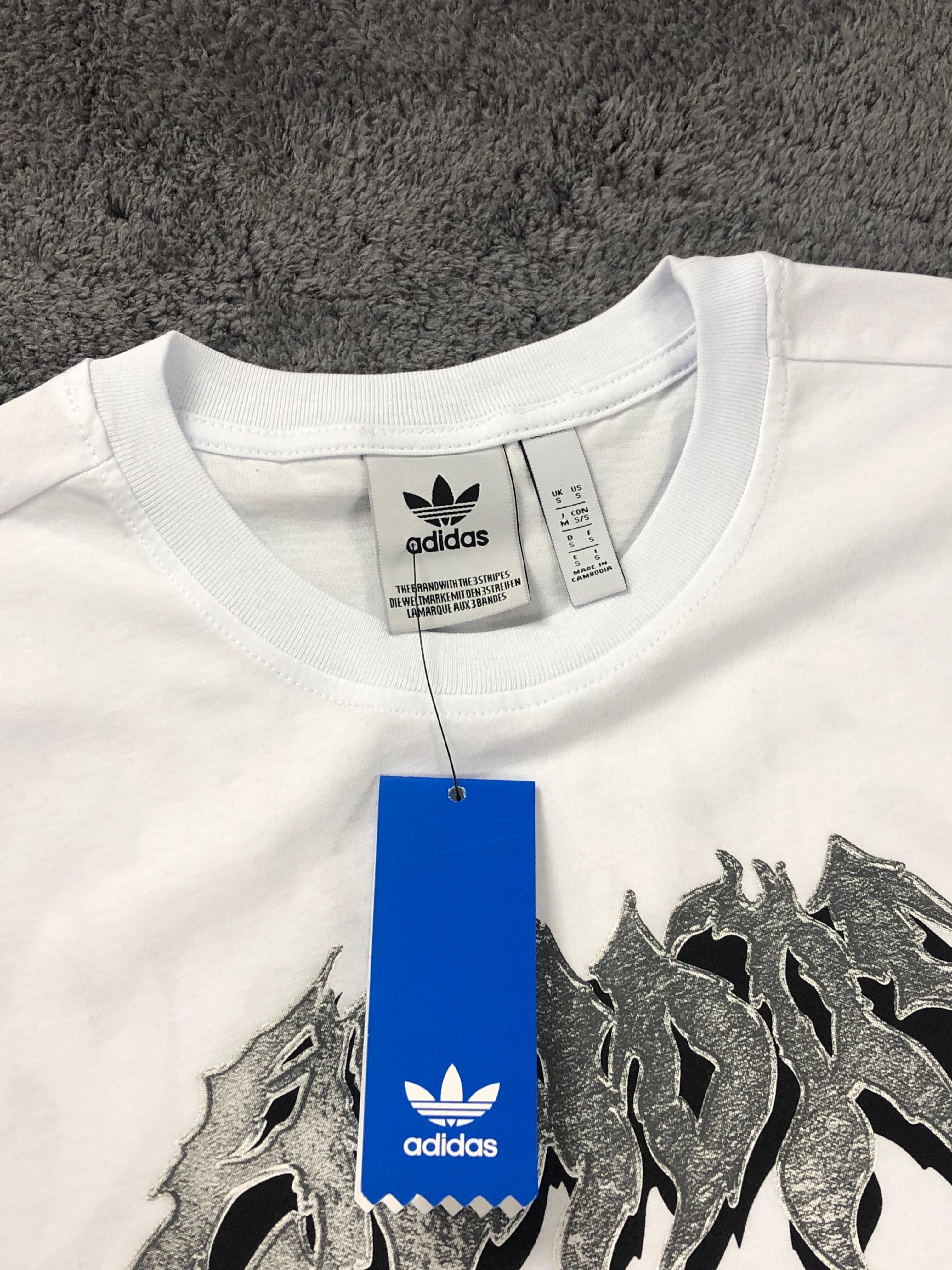 Adidas Flames Concert Tee - Beyaz