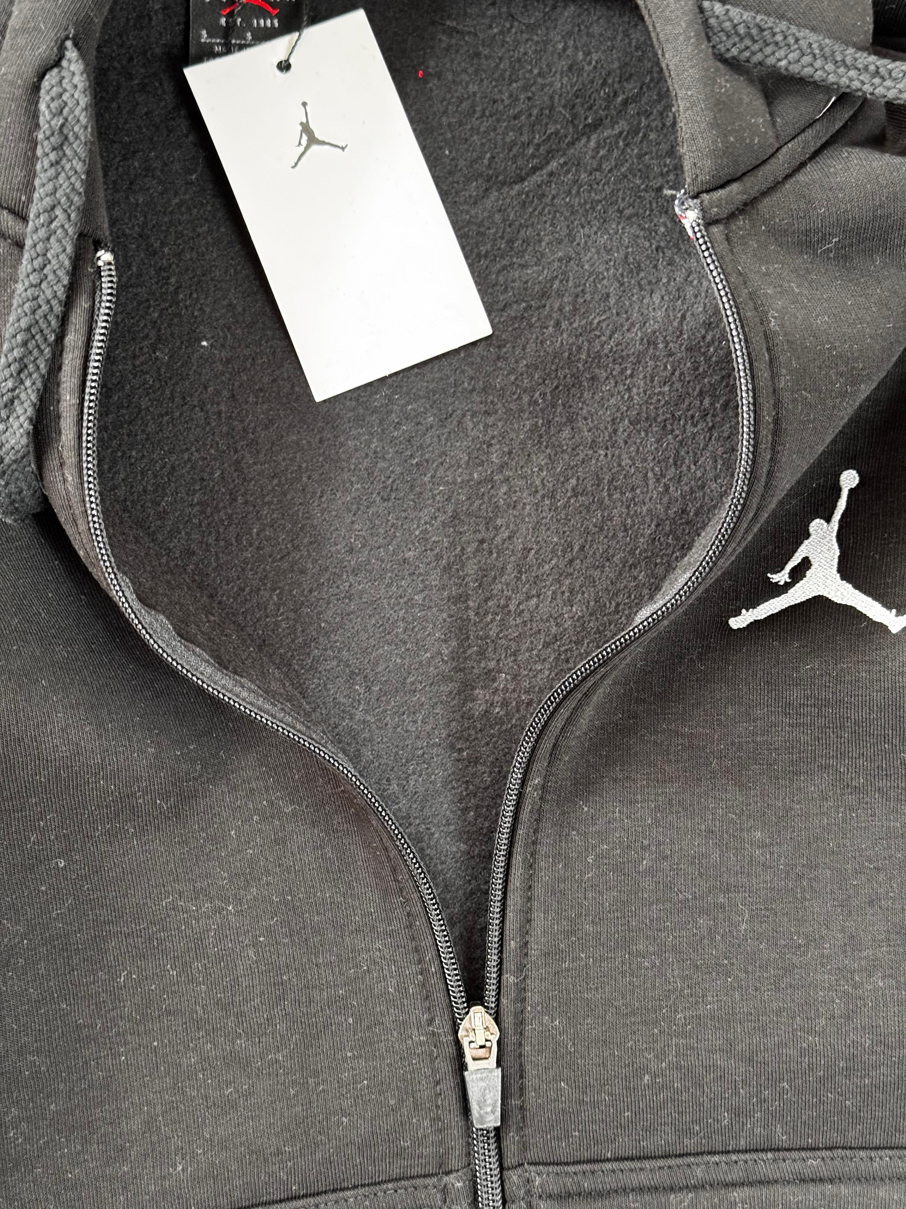 Jordan Essentials Full Zip Hoodie - Siyah