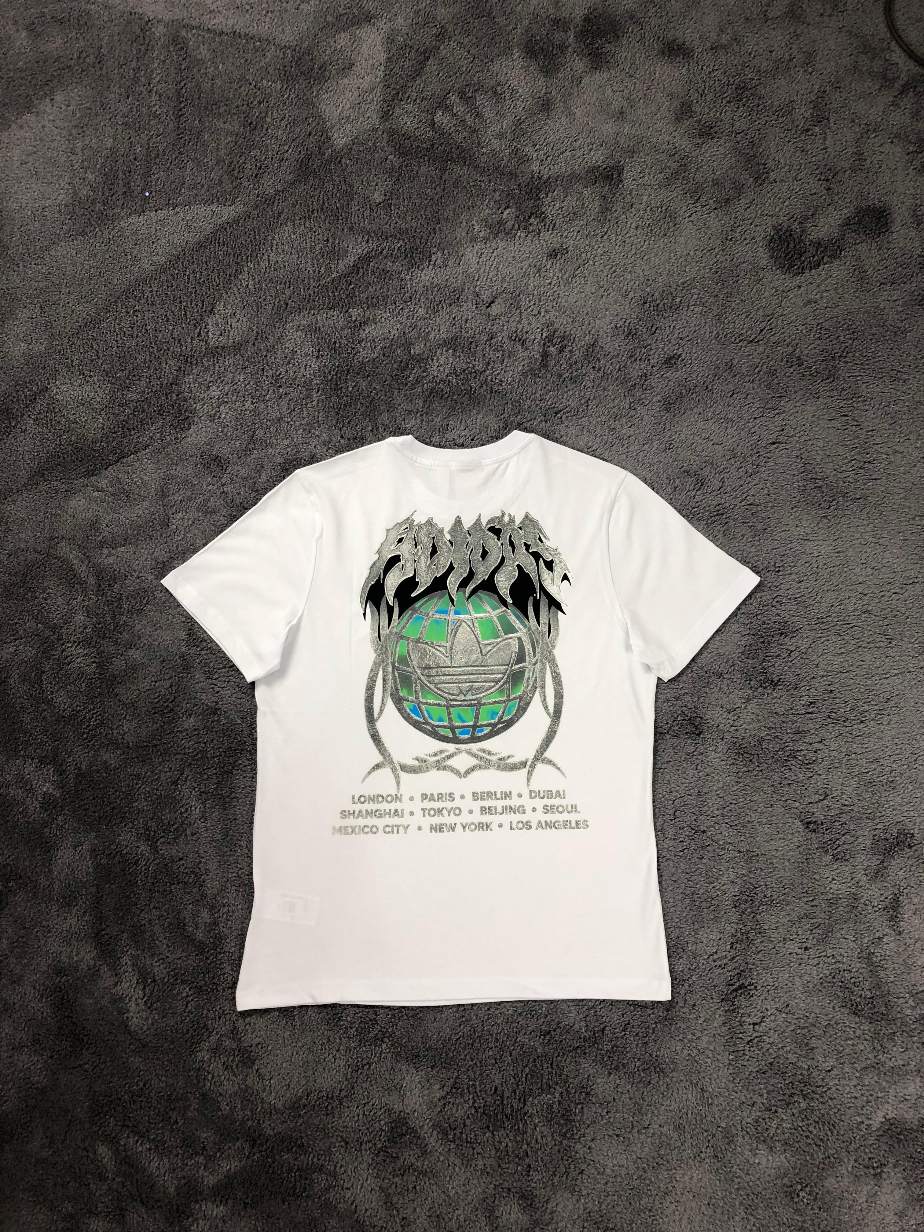 Adidas Flames Concert Tee - Beyaz