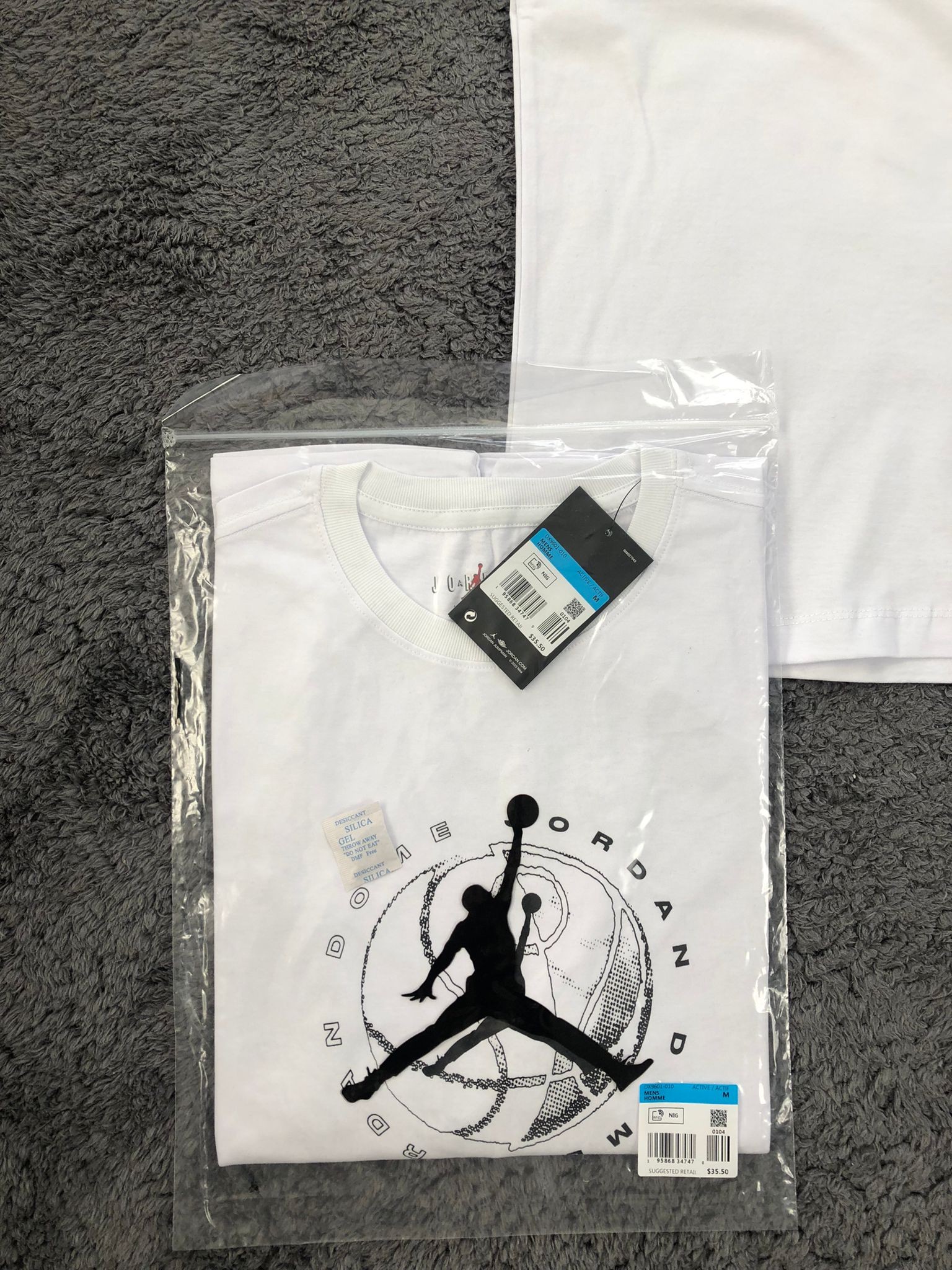 İthal Jordan Dri Fit Dome Tee - Beyaz