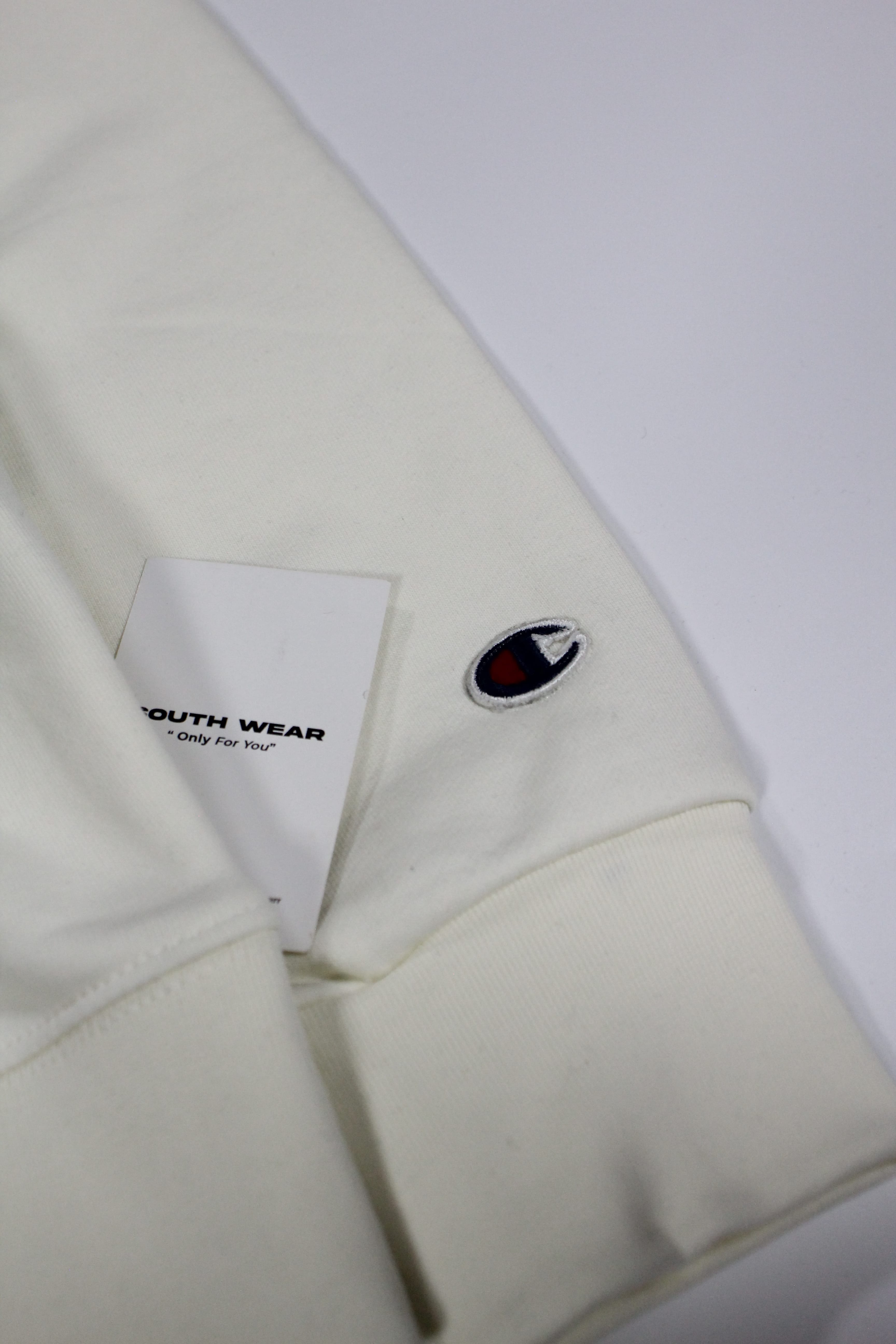 Champion Basic Hoodie - Kırık Beyaz