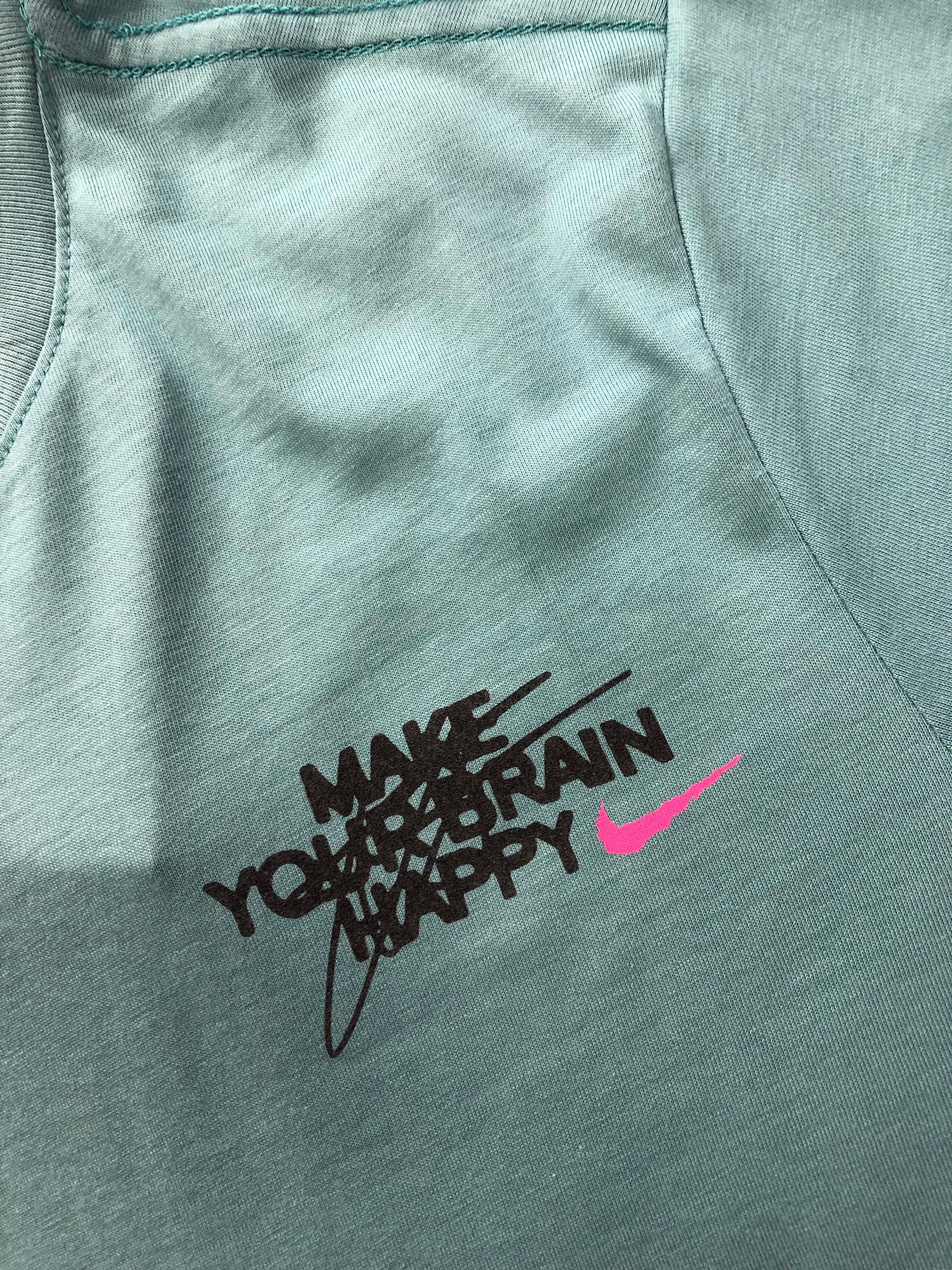 Exclusive Nike Make Your Brain Happy Tee - Turkuaz