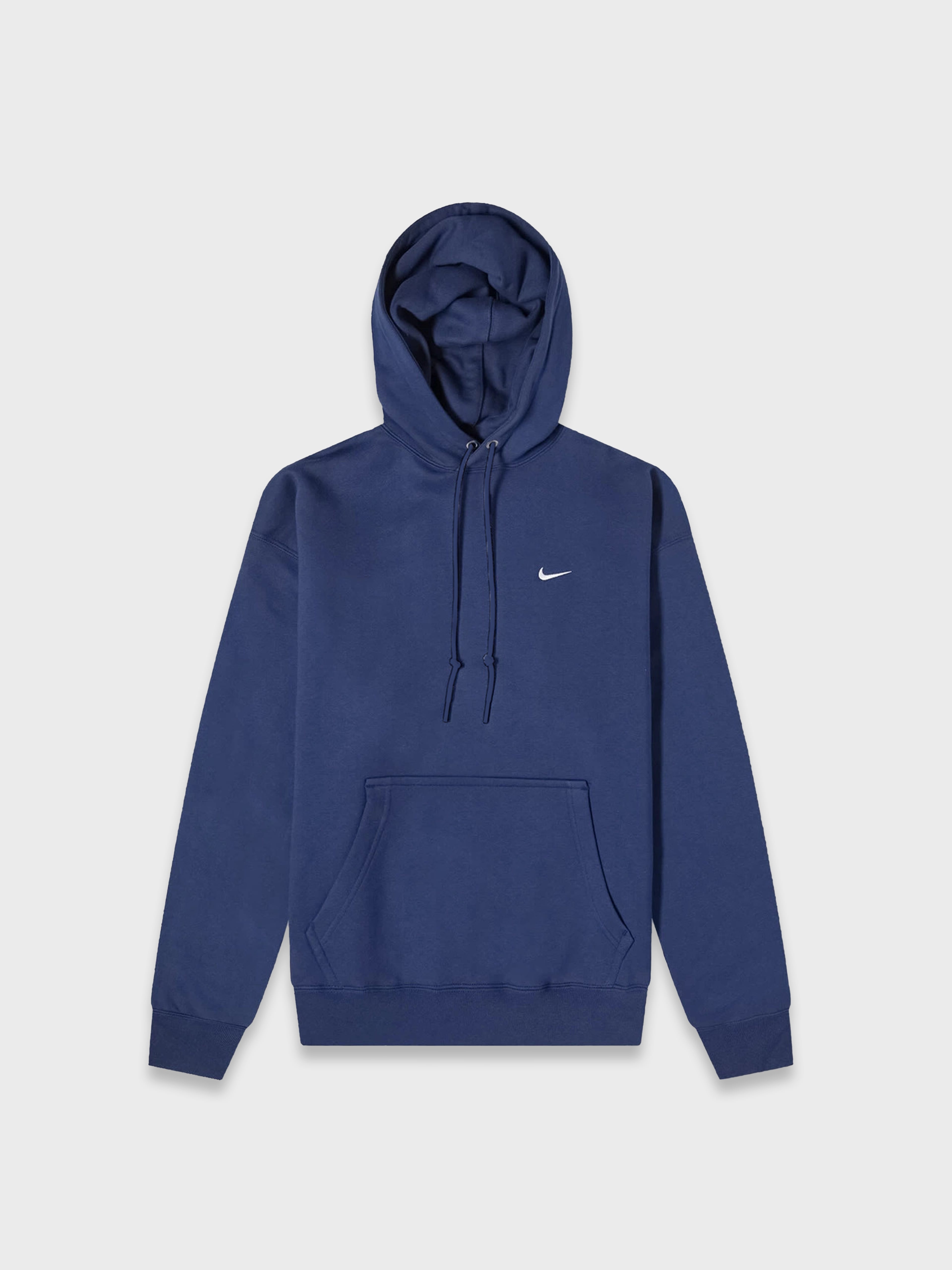 Nike Solo Swoosh Hoodie - Koyu Lacivert