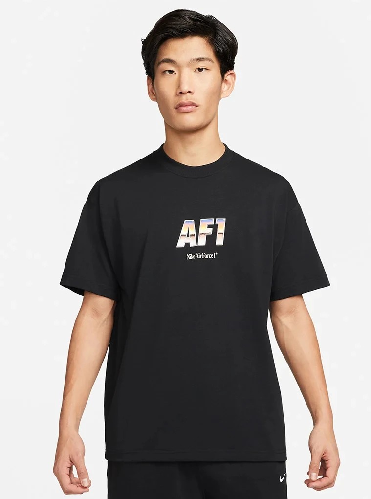 Nike Air Force One Tee - Siyah