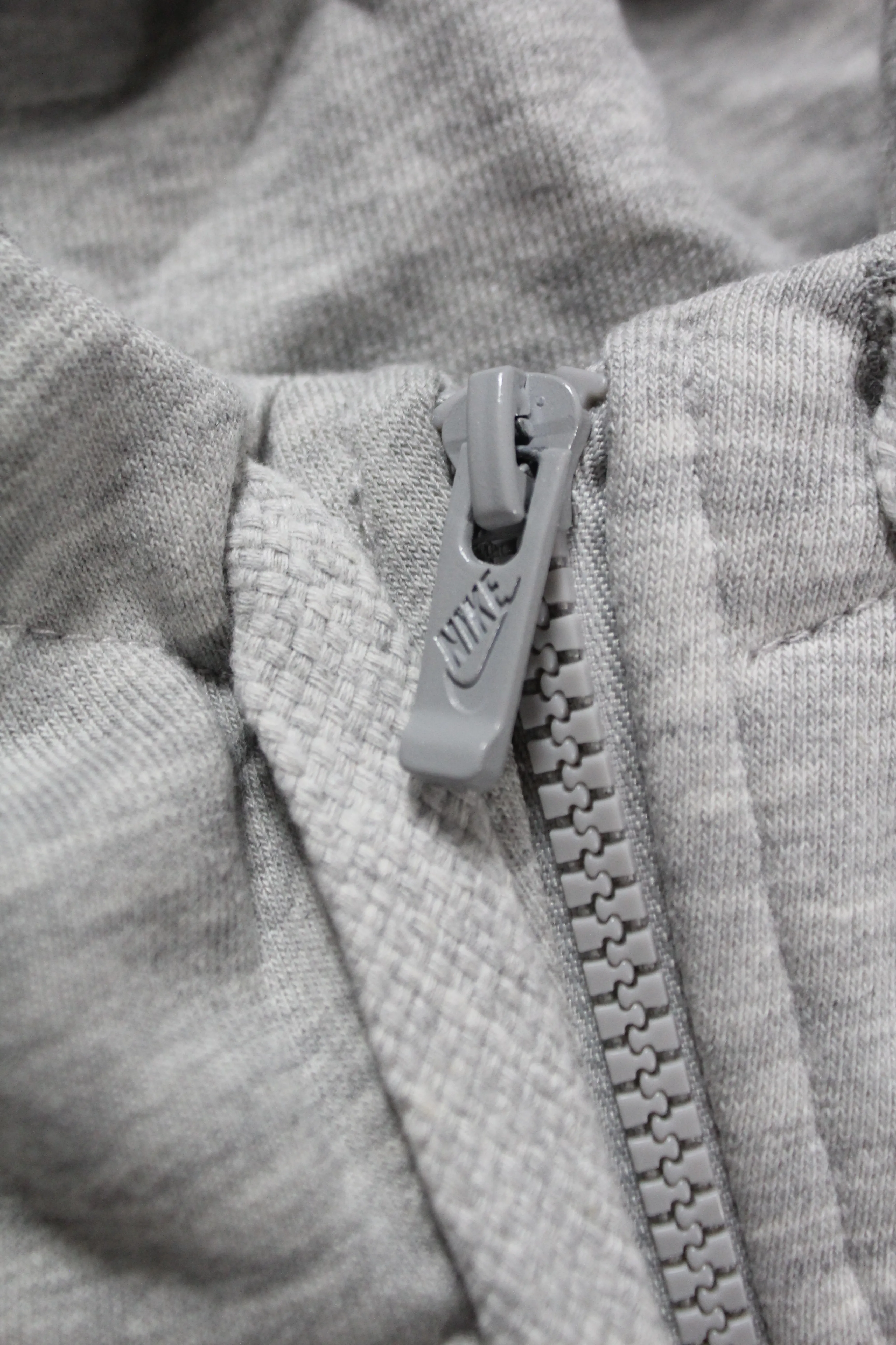 Nike Club Fleece Full Zip Hoodie - Gri