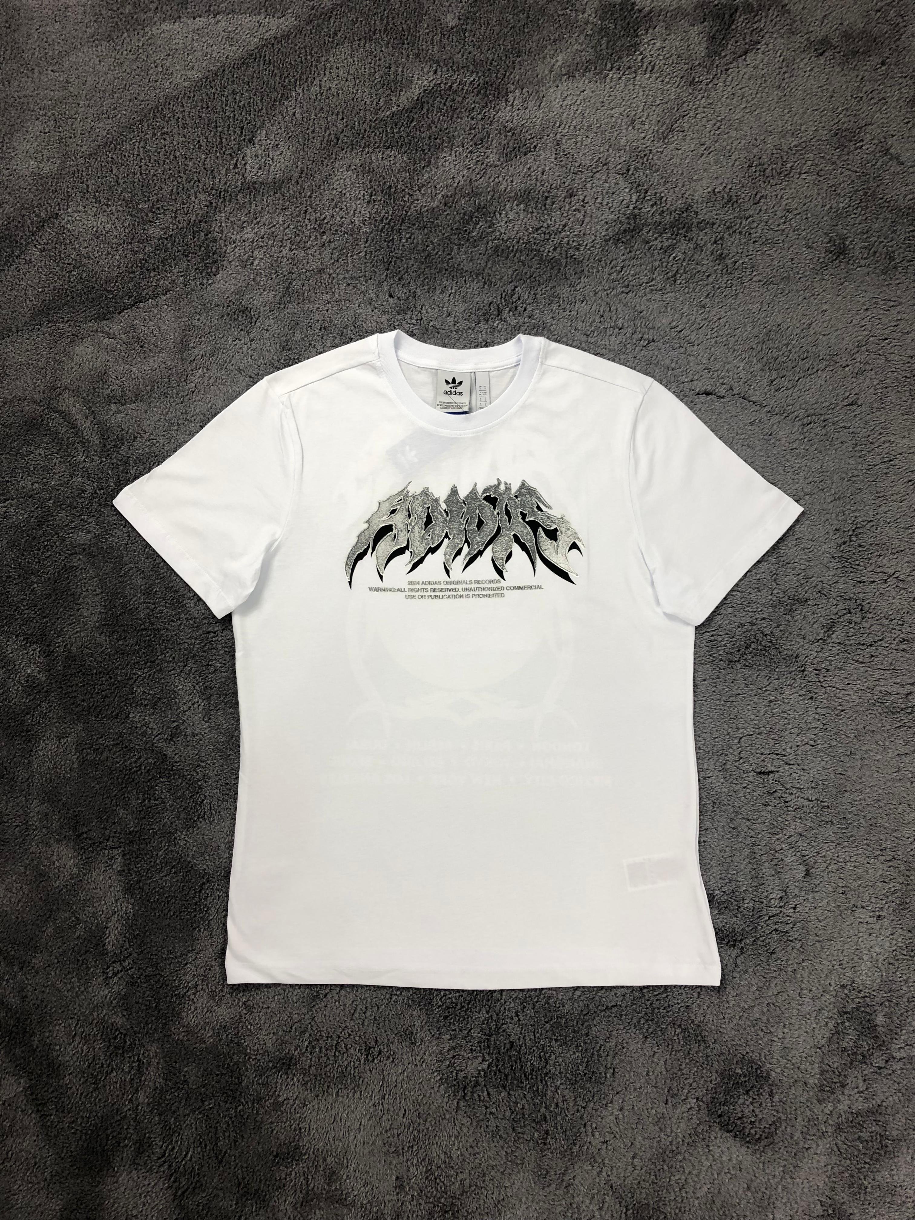 Adidas Flames Concert Tee - Beyaz