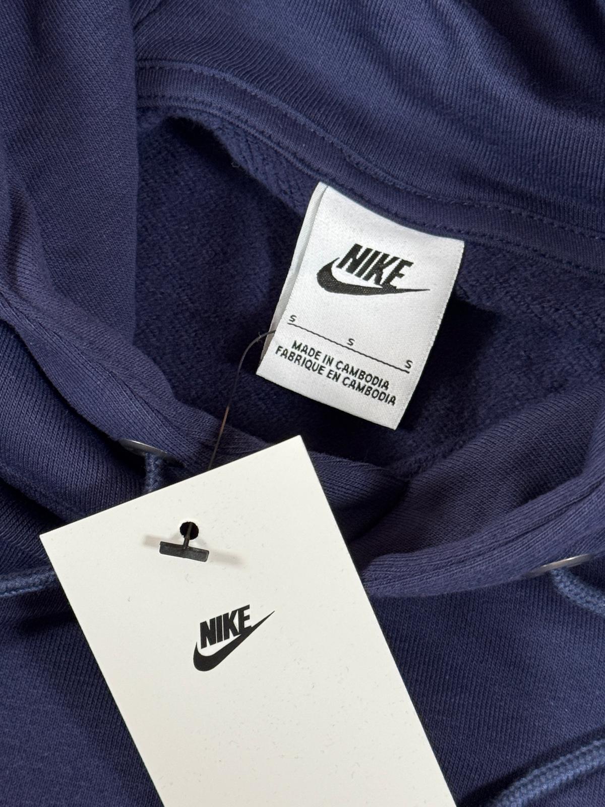 Nike Solo Swoosh Hoodie - Koyu Lacivert