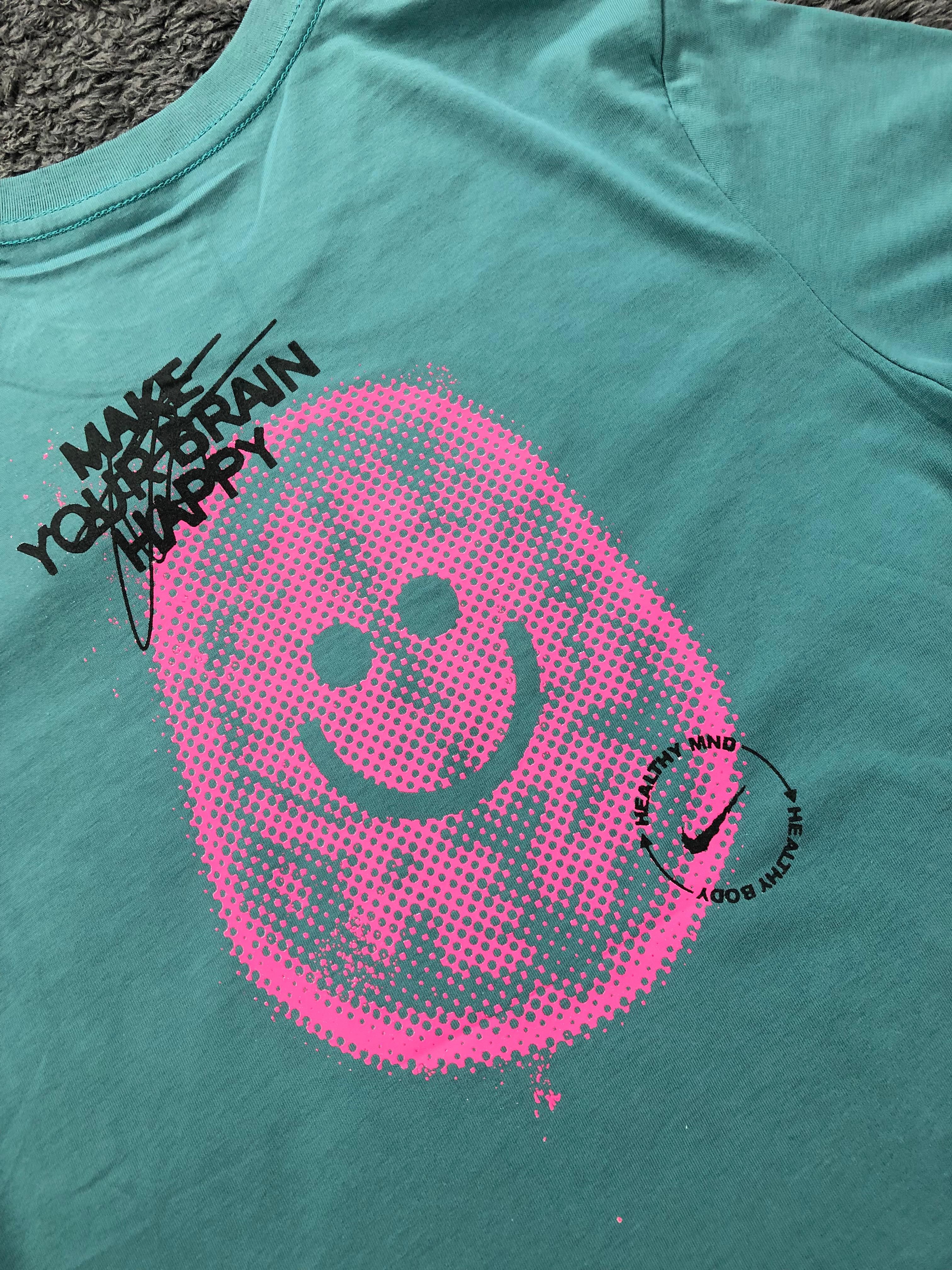 Exclusive Nike Make Your Brain Happy Tee - Turkuaz