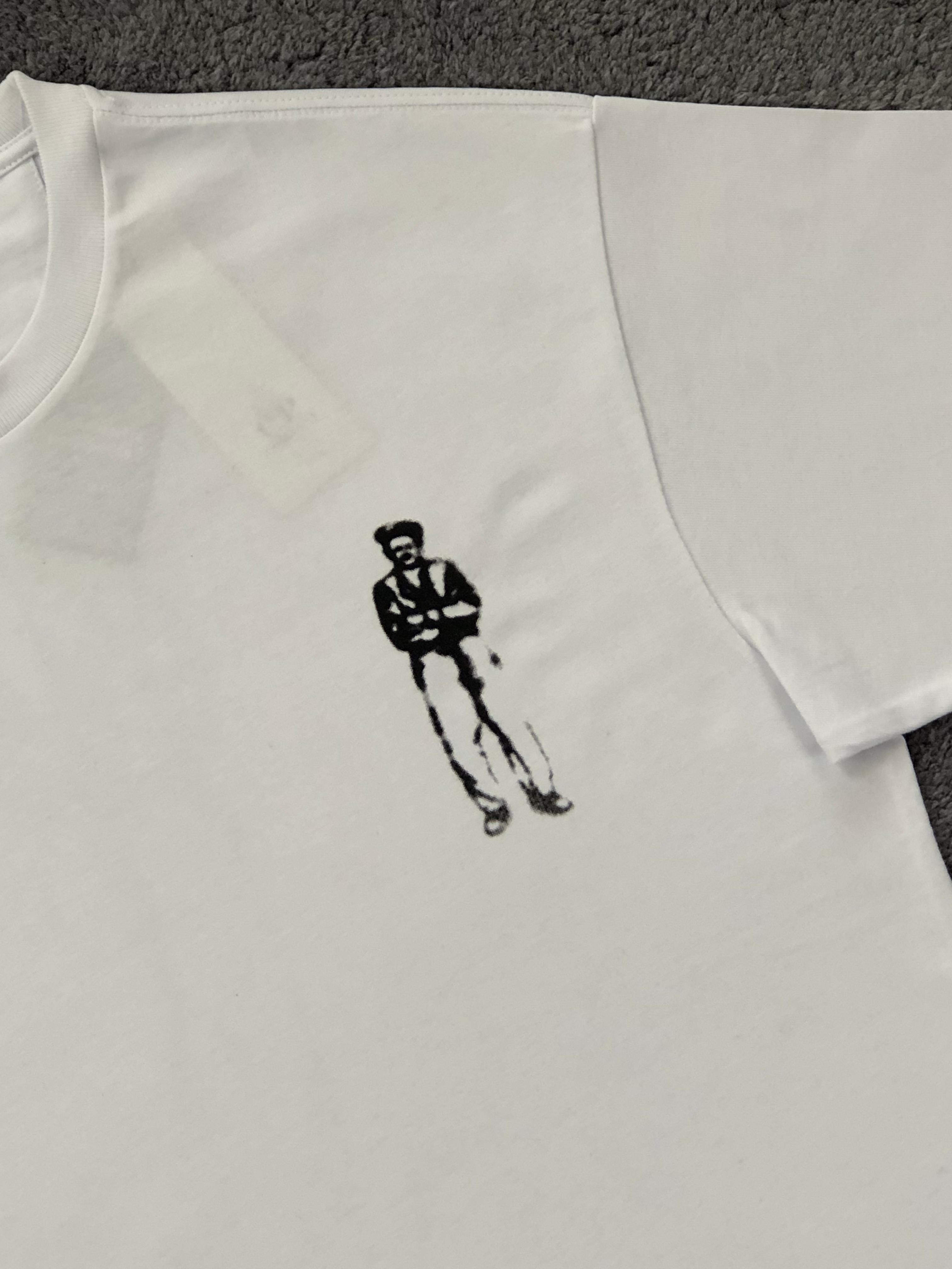 Exclusive C.P. Company Silhouette Tee - Beyaz