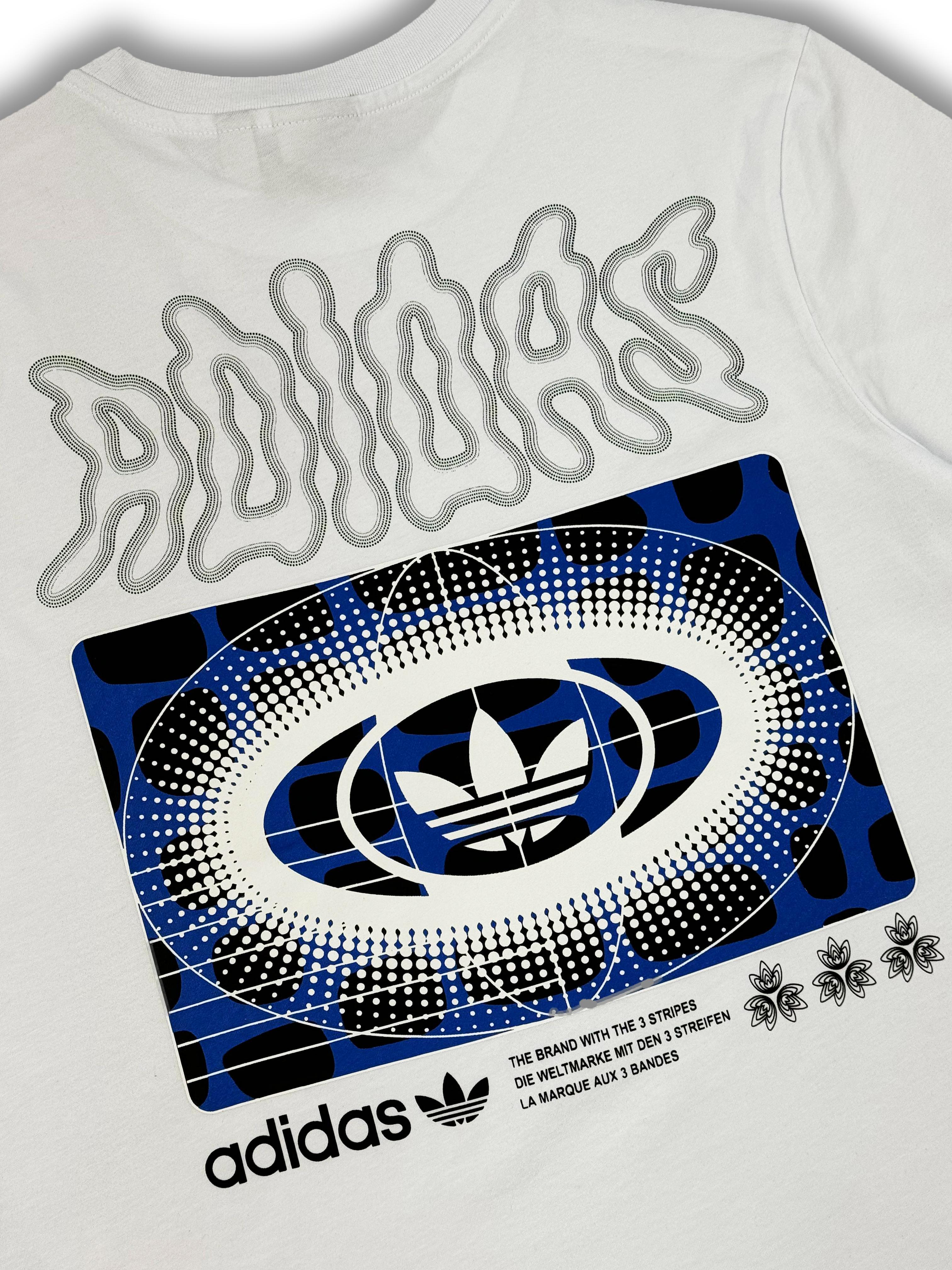 Adidas Rekive Graphic Tee - Beyaz