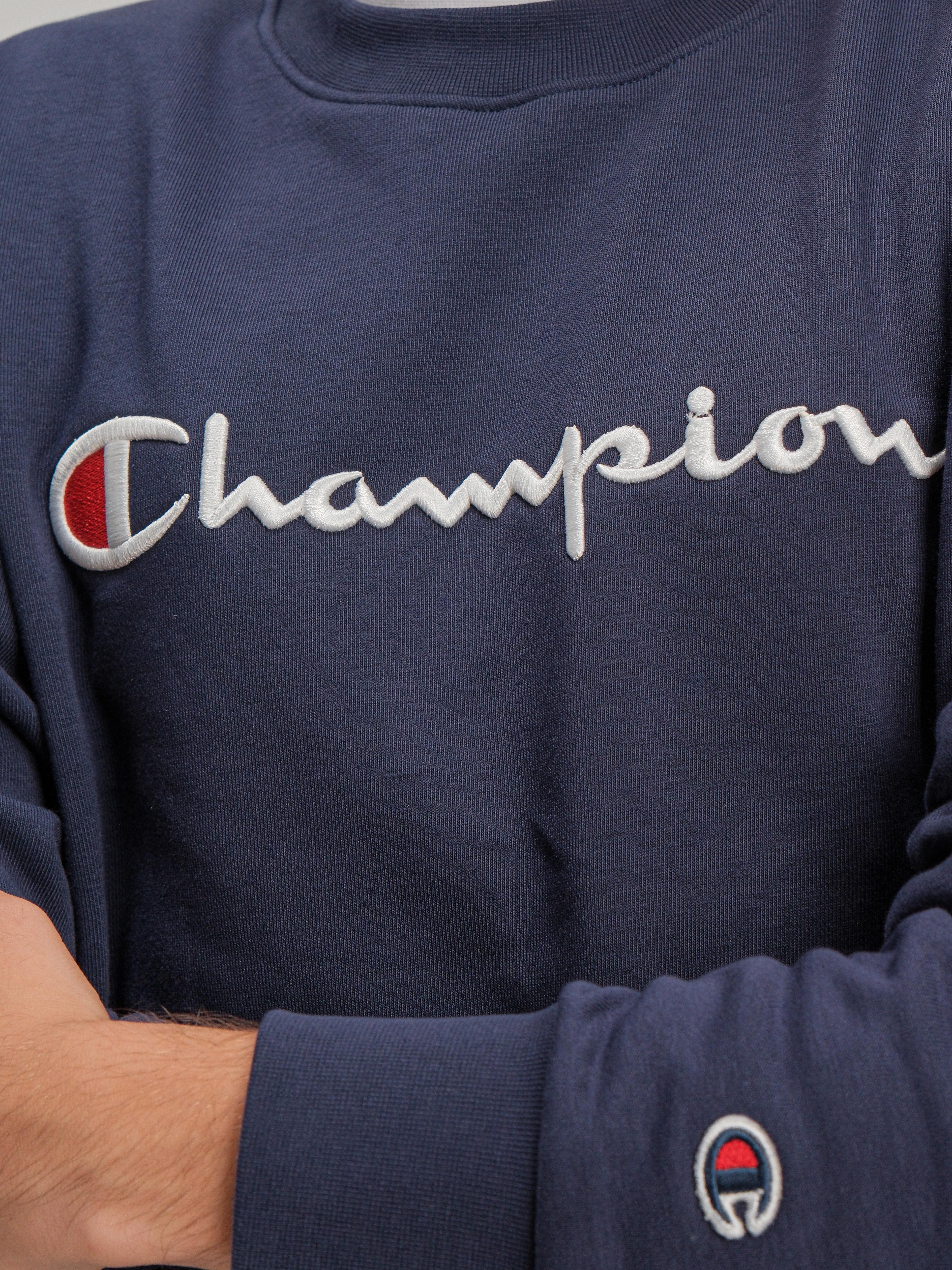 Champion Classic Crewneck Sweatshirt - Koyu Lacivert