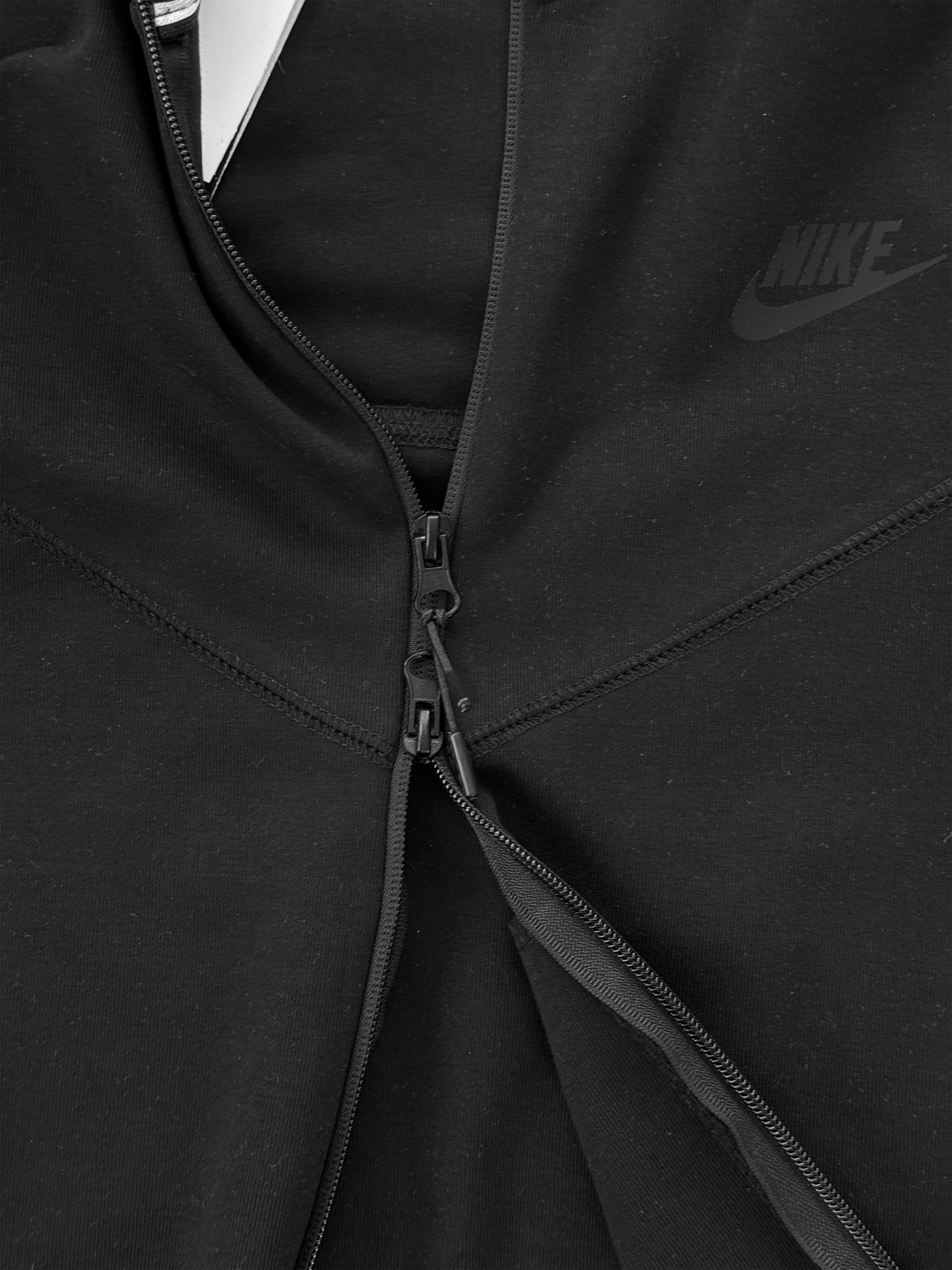 Yeni Tech Fleece Windrunner Hoodie - Siyah