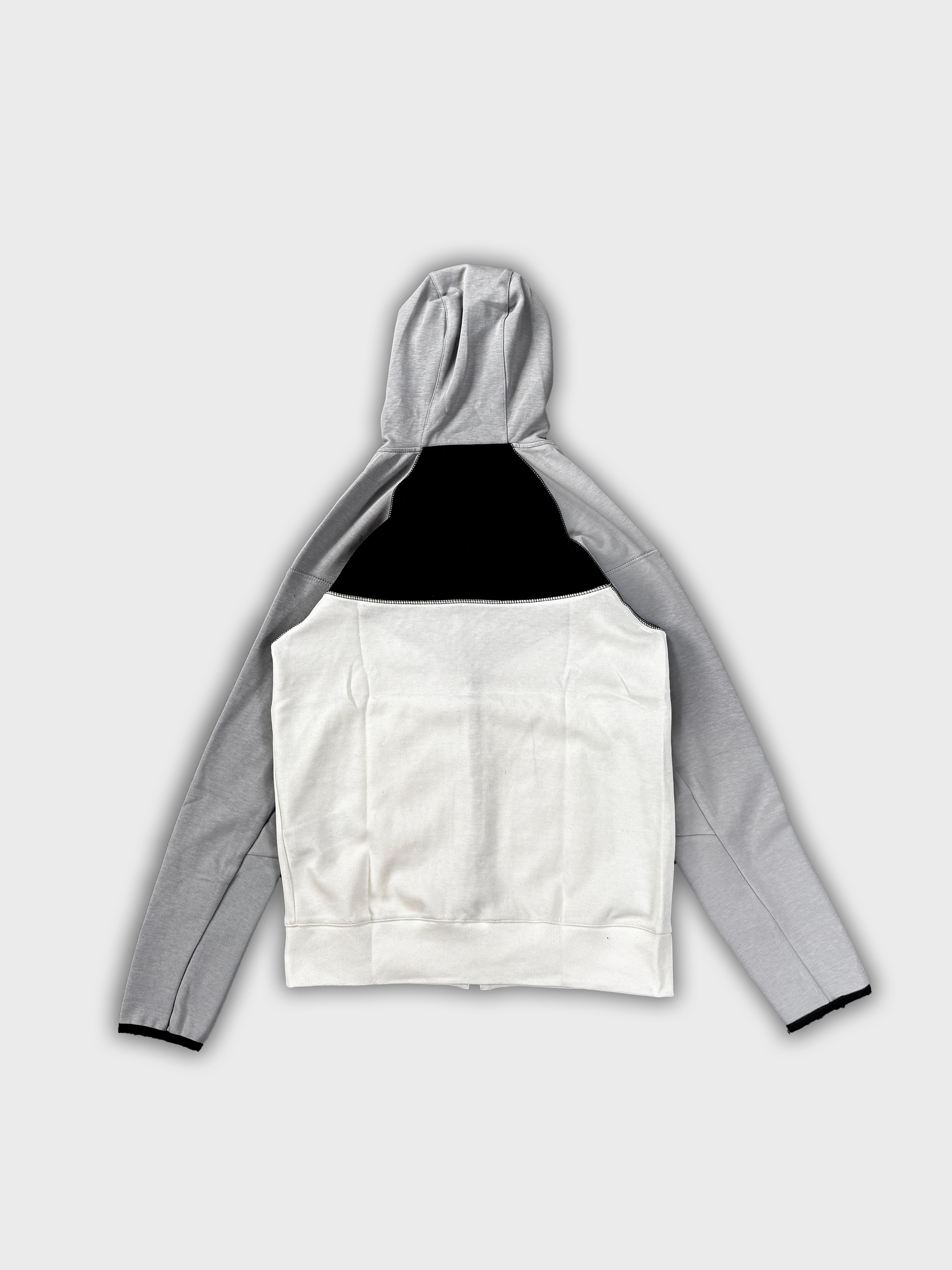 Yeni Tech Fleece Windrunner Hoodie - Beyaz & Gold