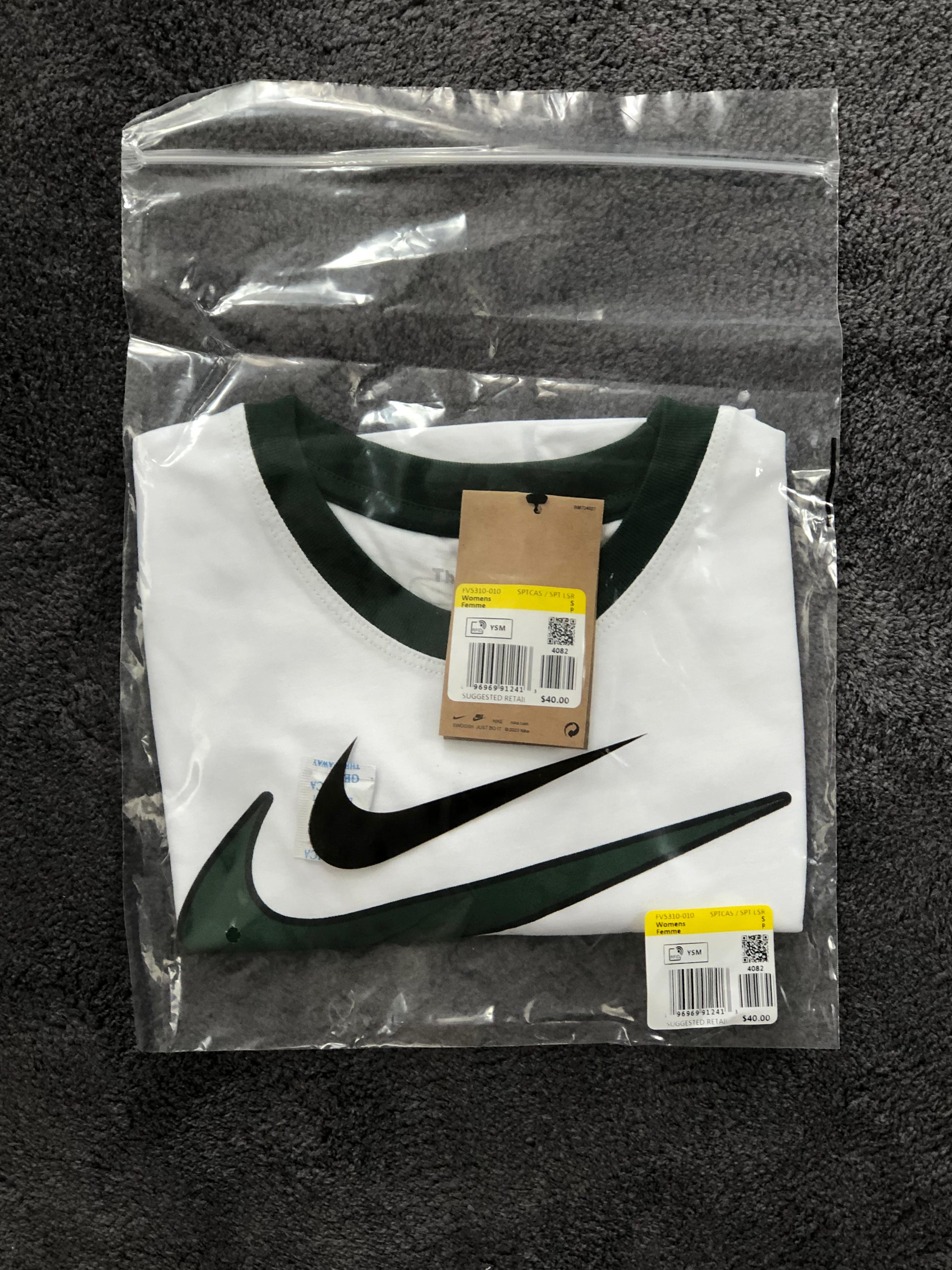 Nike Swoosh Crop - Beyaz