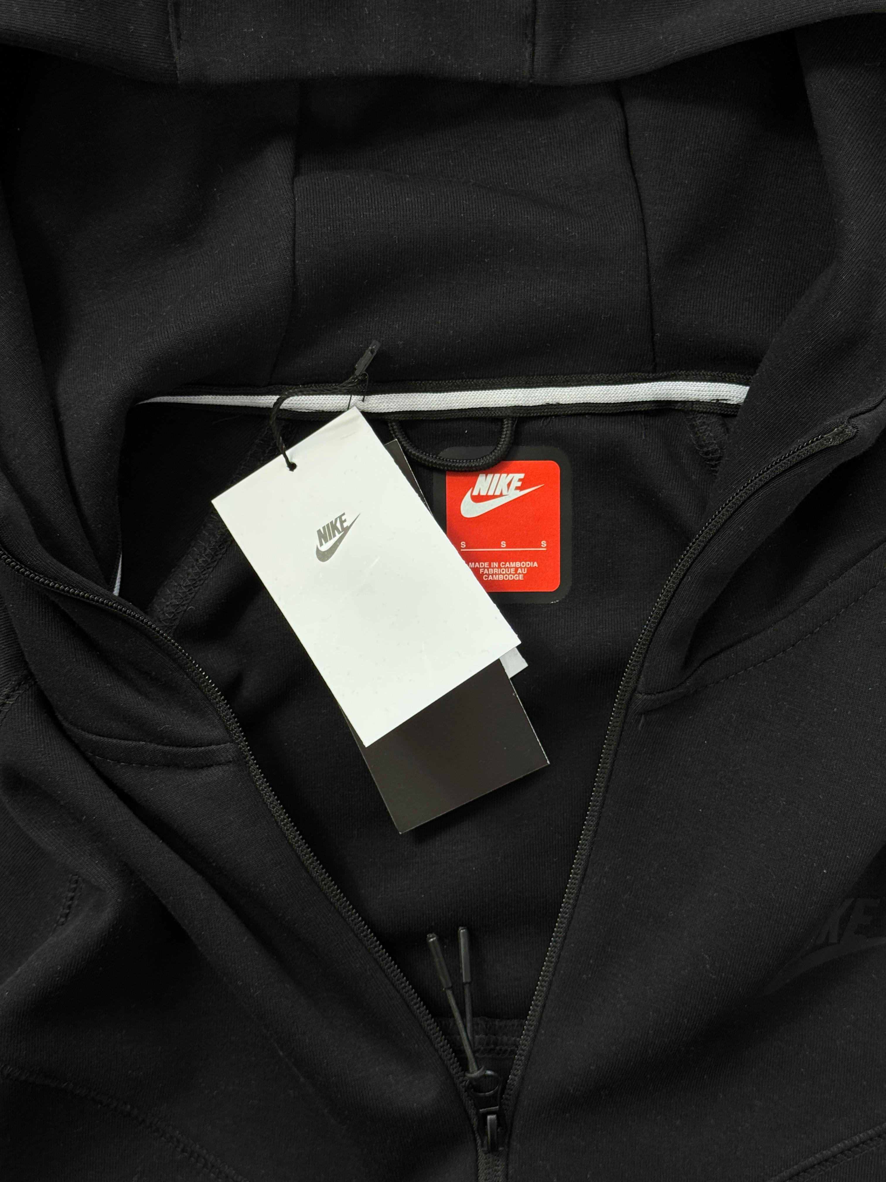 Yeni Tech Fleece Windrunner Hoodie - Siyah