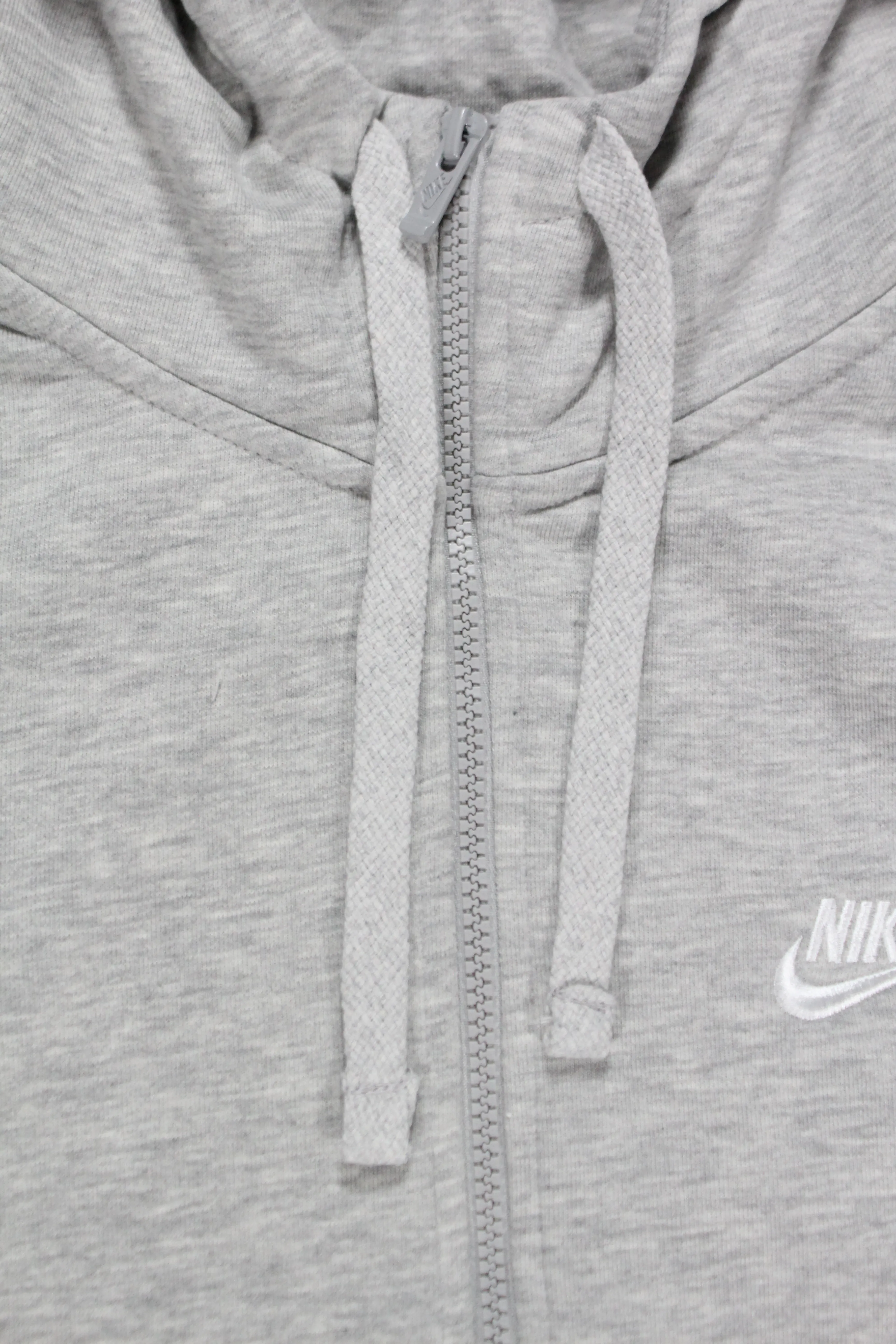 Nike Club Fleece Full Zip Hoodie - Gri