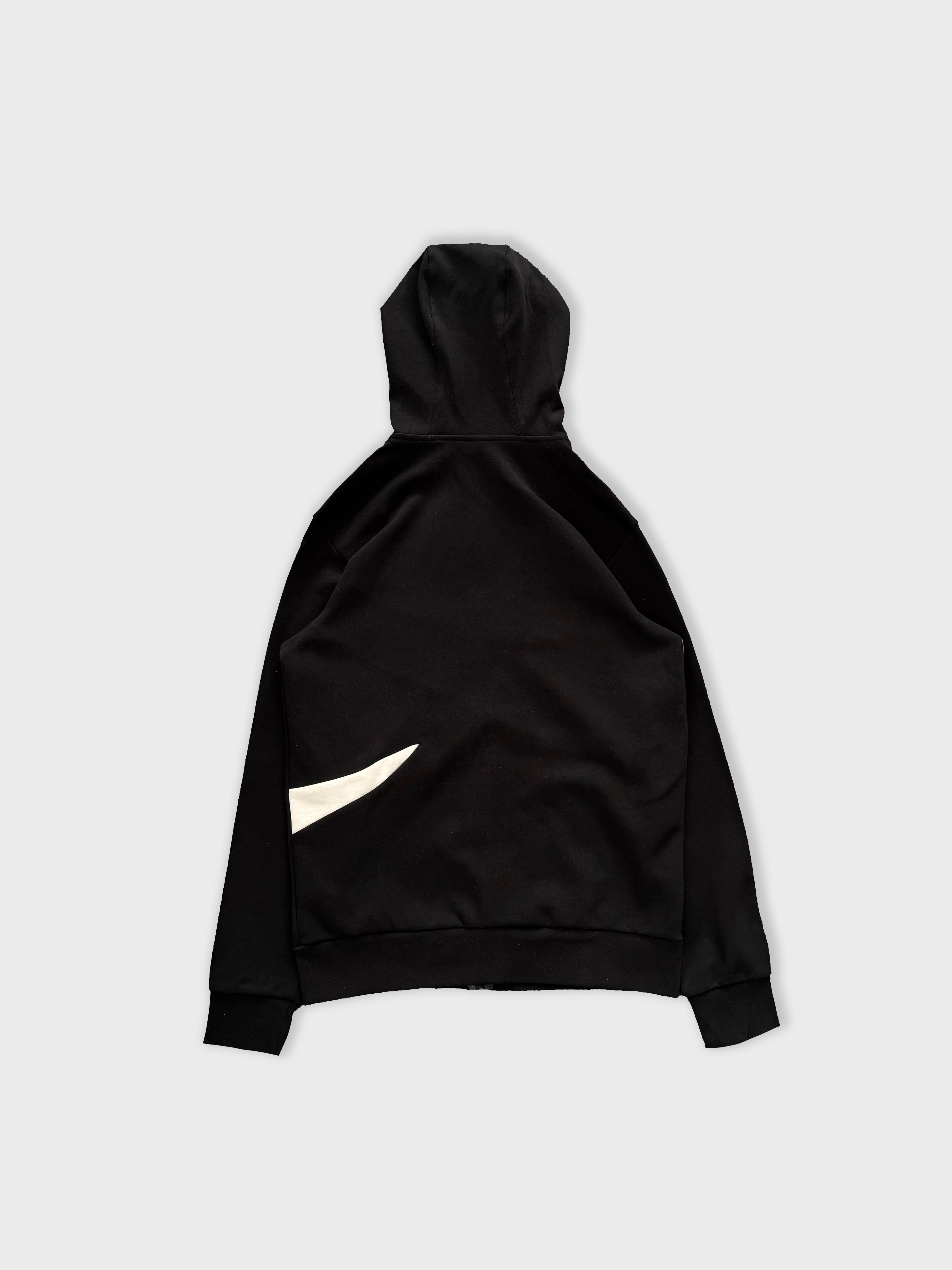 Nike Big Swoosh Full Zip Hoodie - Siyah