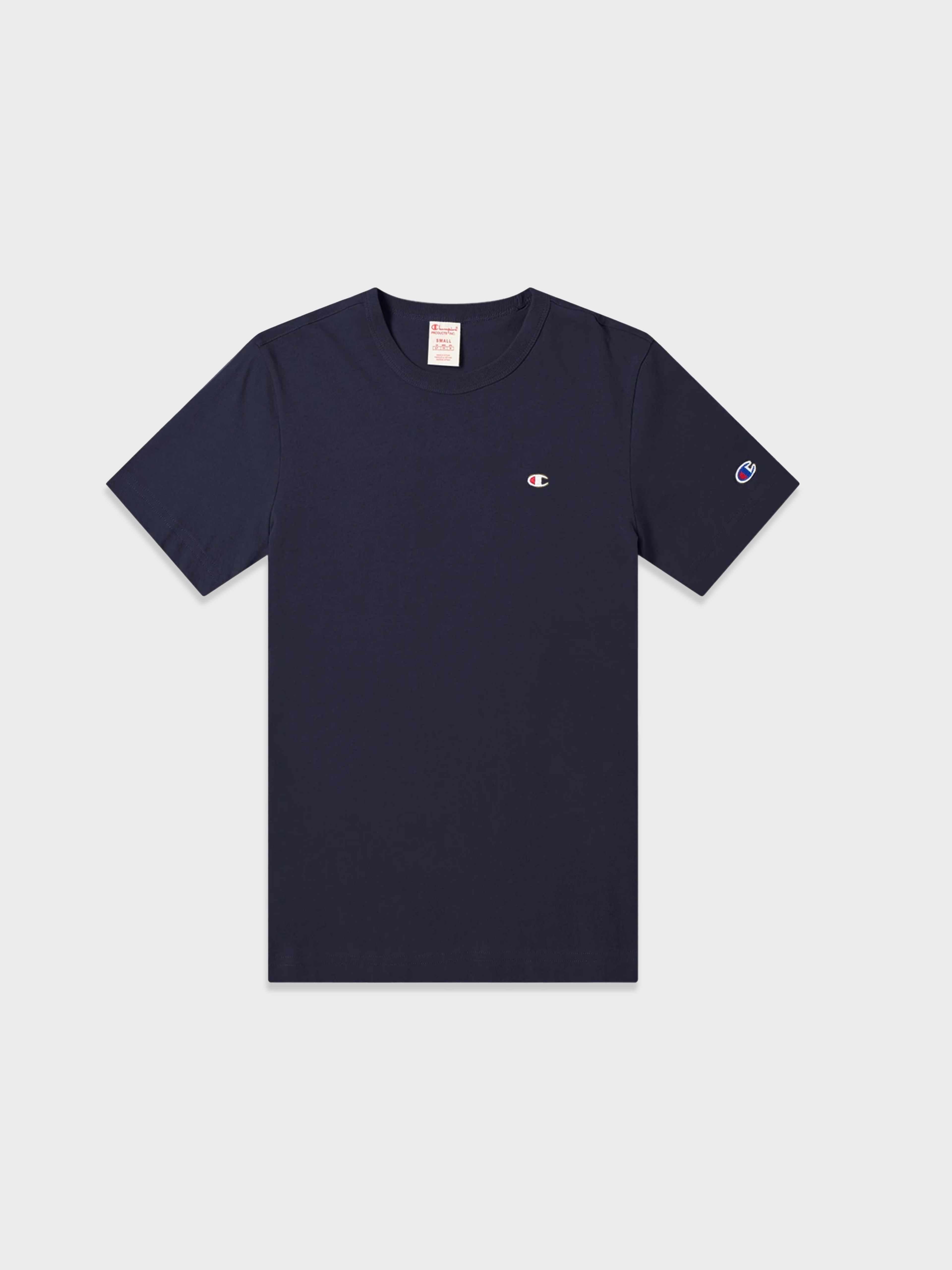 Champion C Logo Crewneck Tee - Koyu Lacivert