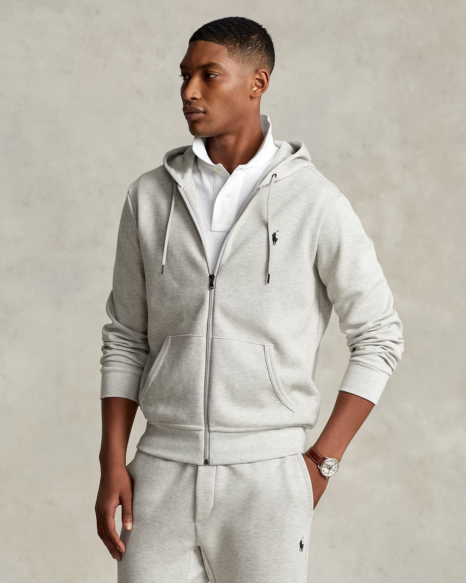 Ralph Lauren Full Zip Hoodie - Gri