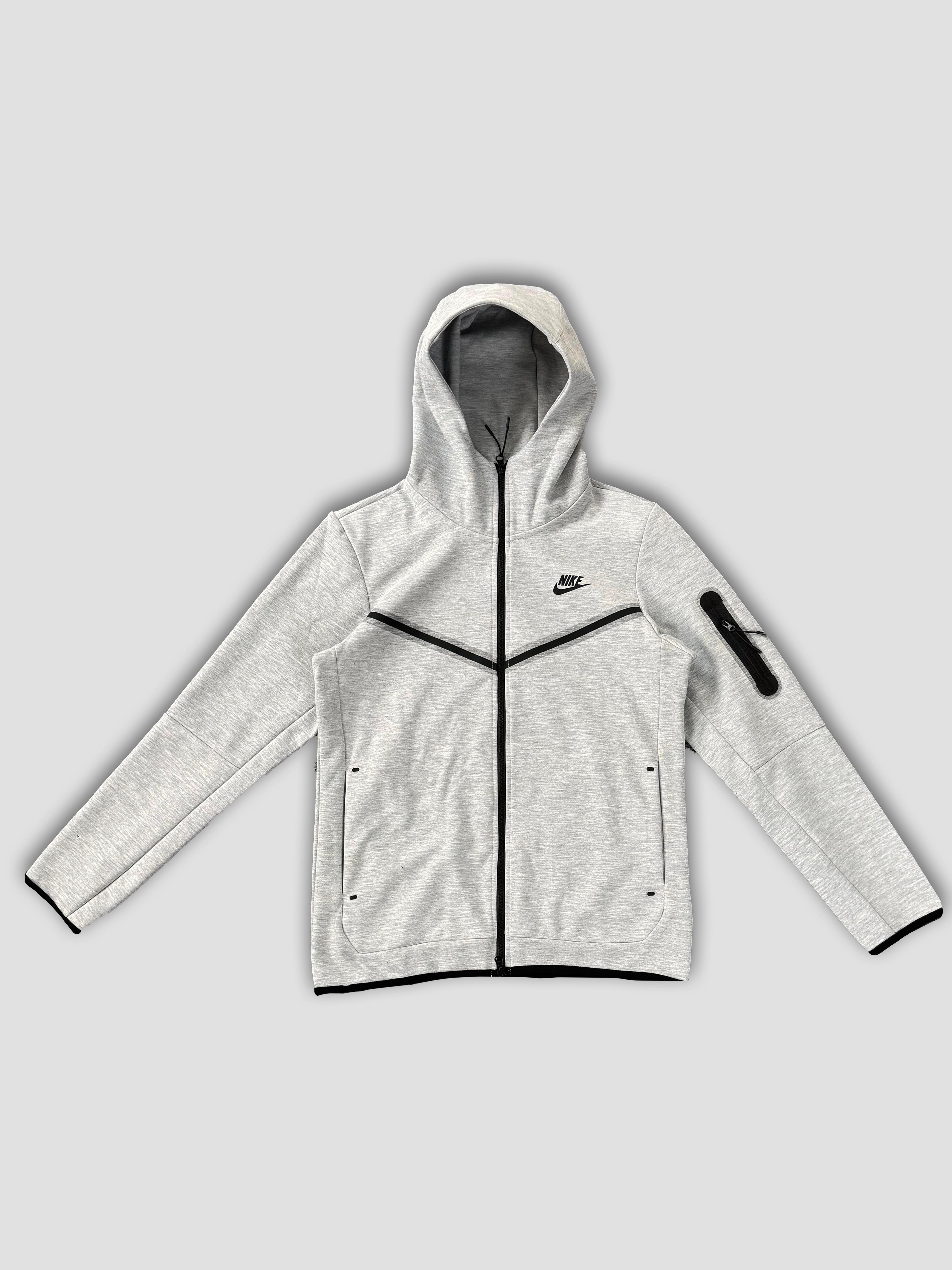 Tech Fleece Windrunner Hoodie - Gri