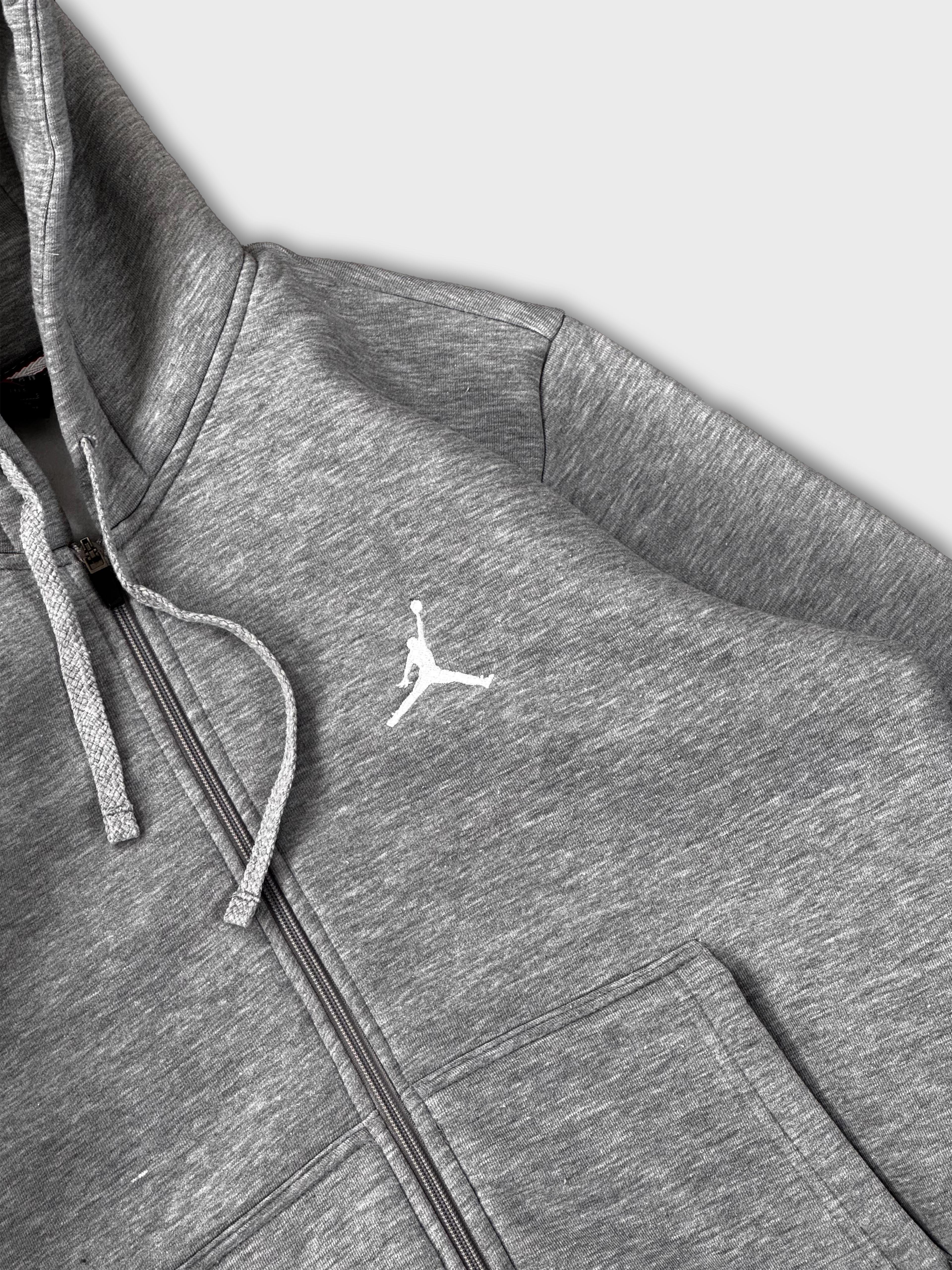 Jordan Essentials Full Zip Hoodie - Gri