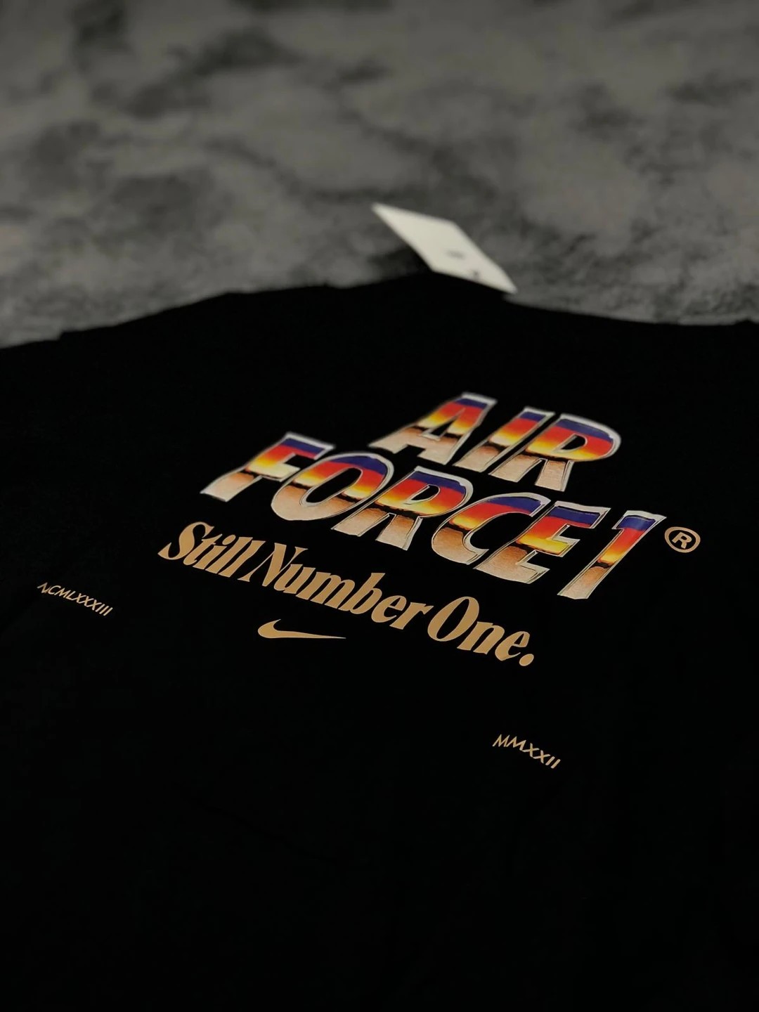 Nike Air Force One Tee - Siyah