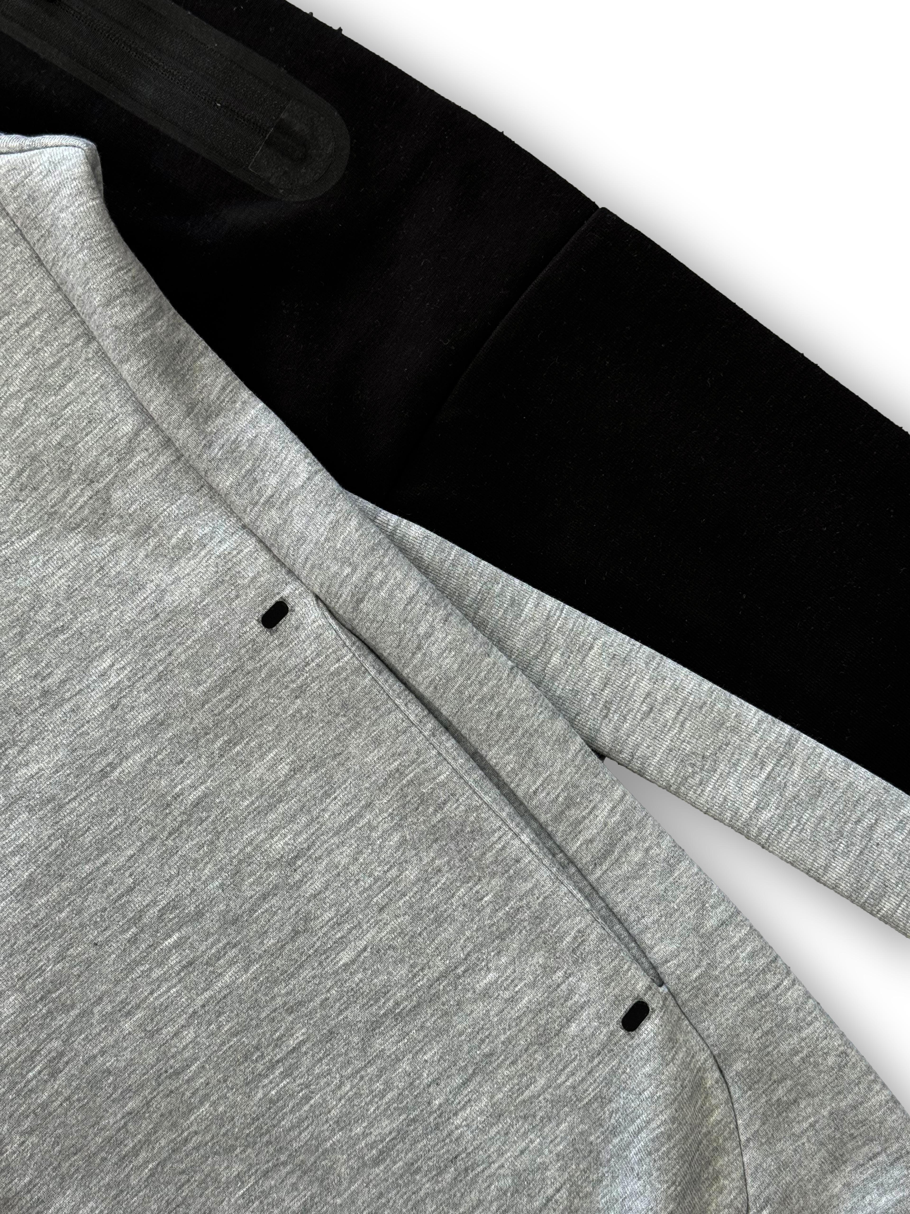 Tech Fleece Windrunner Hoodie - Siyah & Gri