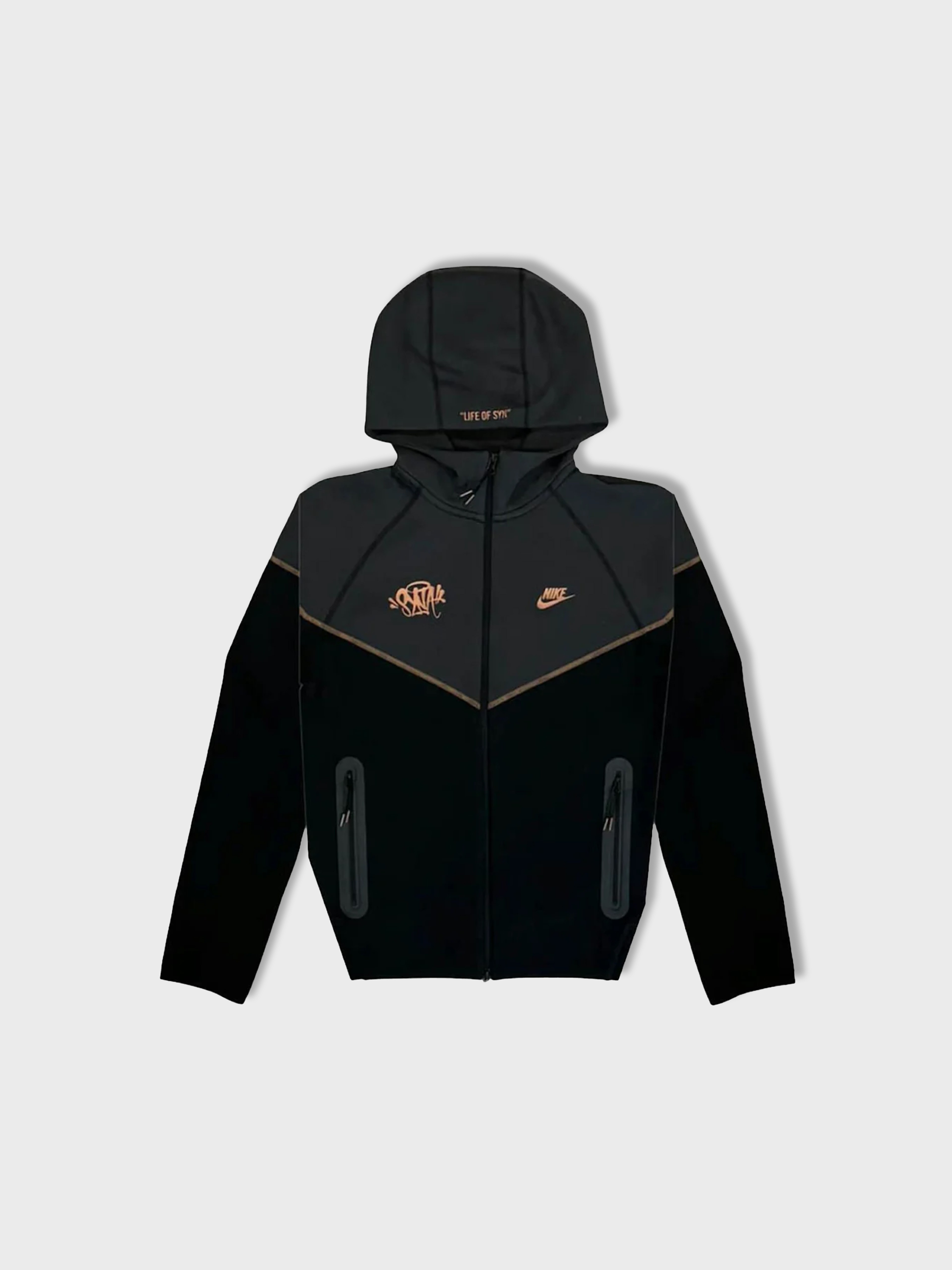 Central Cee X Nike Tech Fleece Windrunner Full Zip Hoodie - ÖN SİPARİŞ