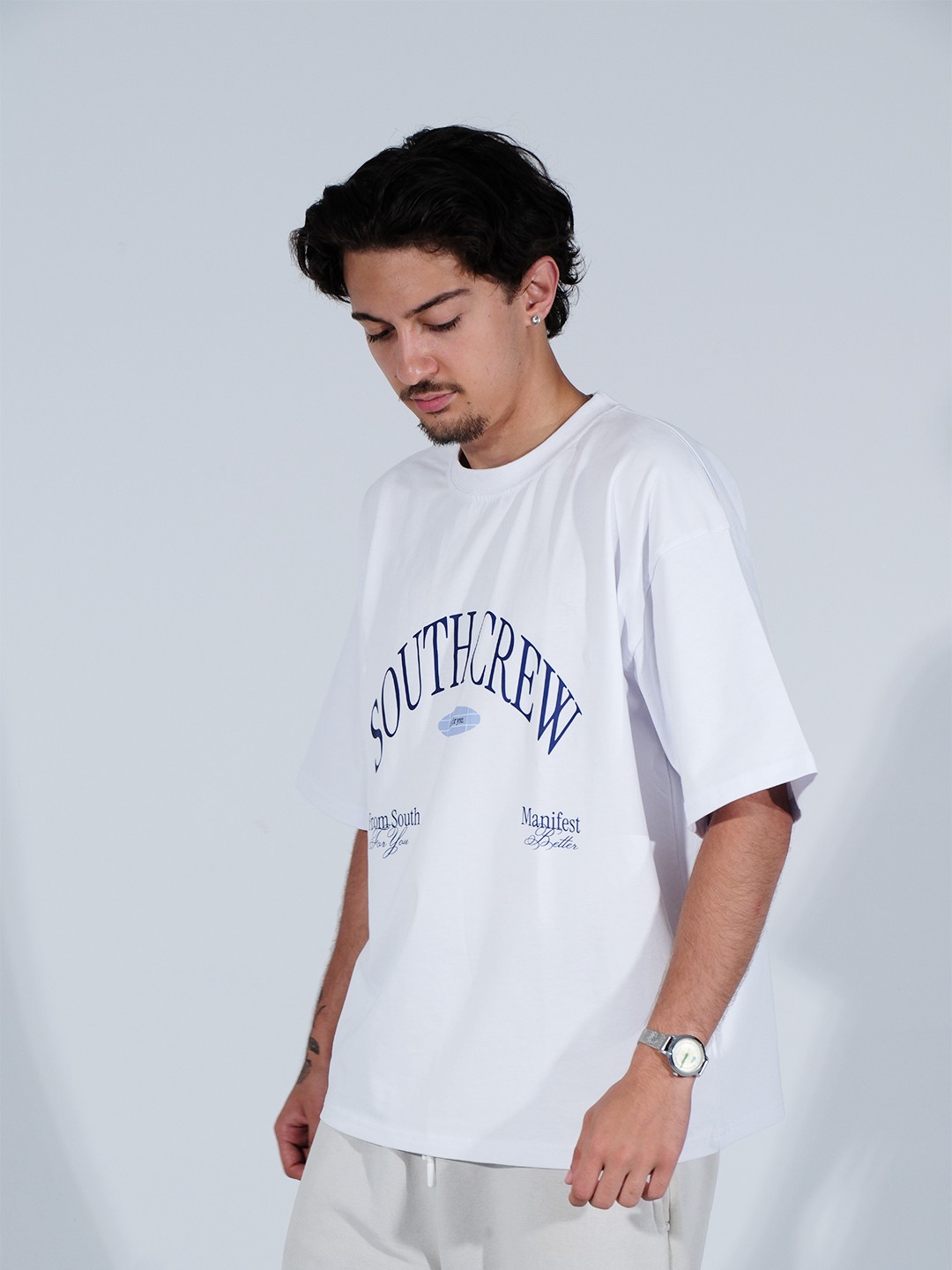 South Crew Tee - Beyaz