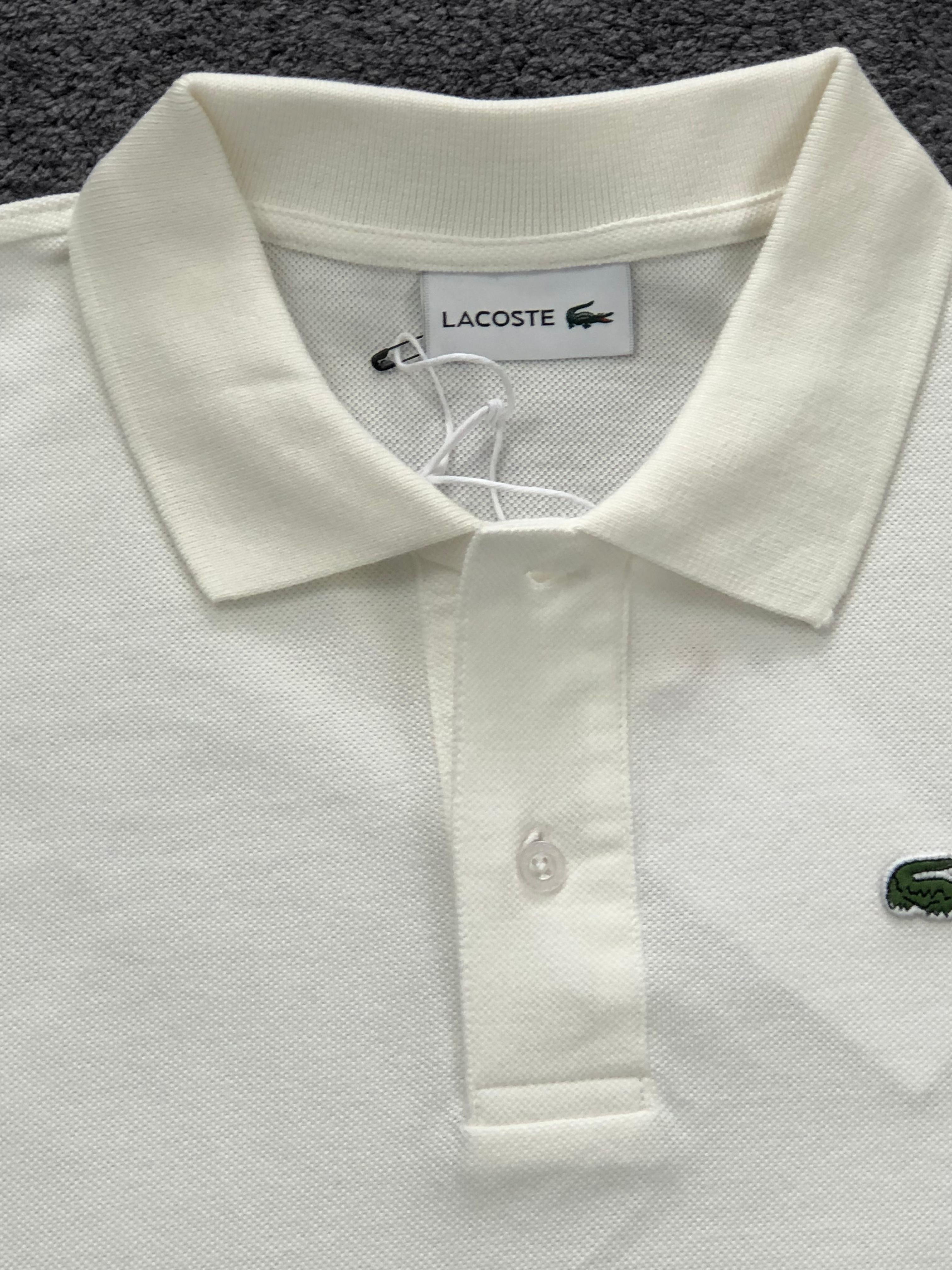 Lacoste Polo Yaka Tişört - Beyaz