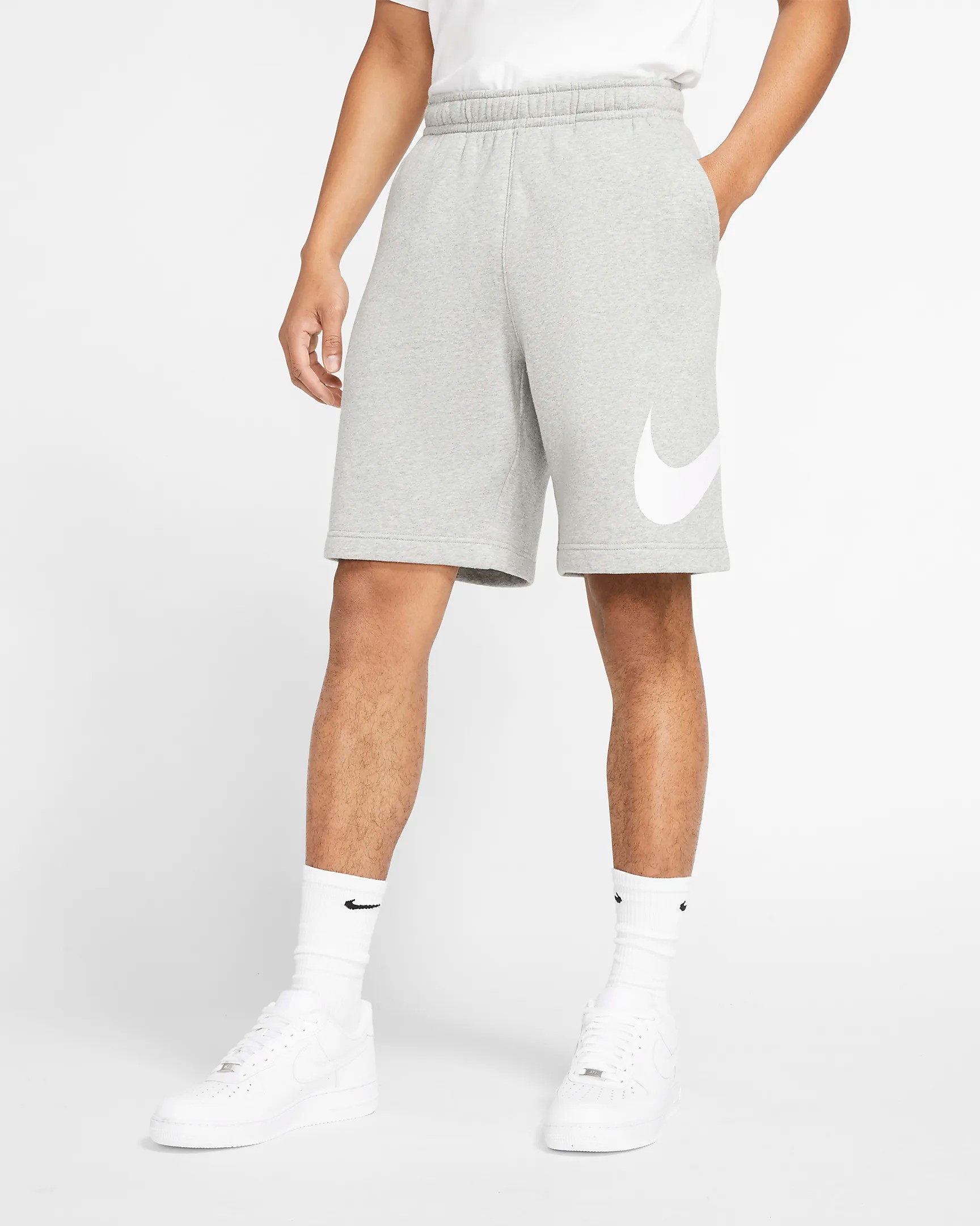 Nike Big Swoosh Short - Gri