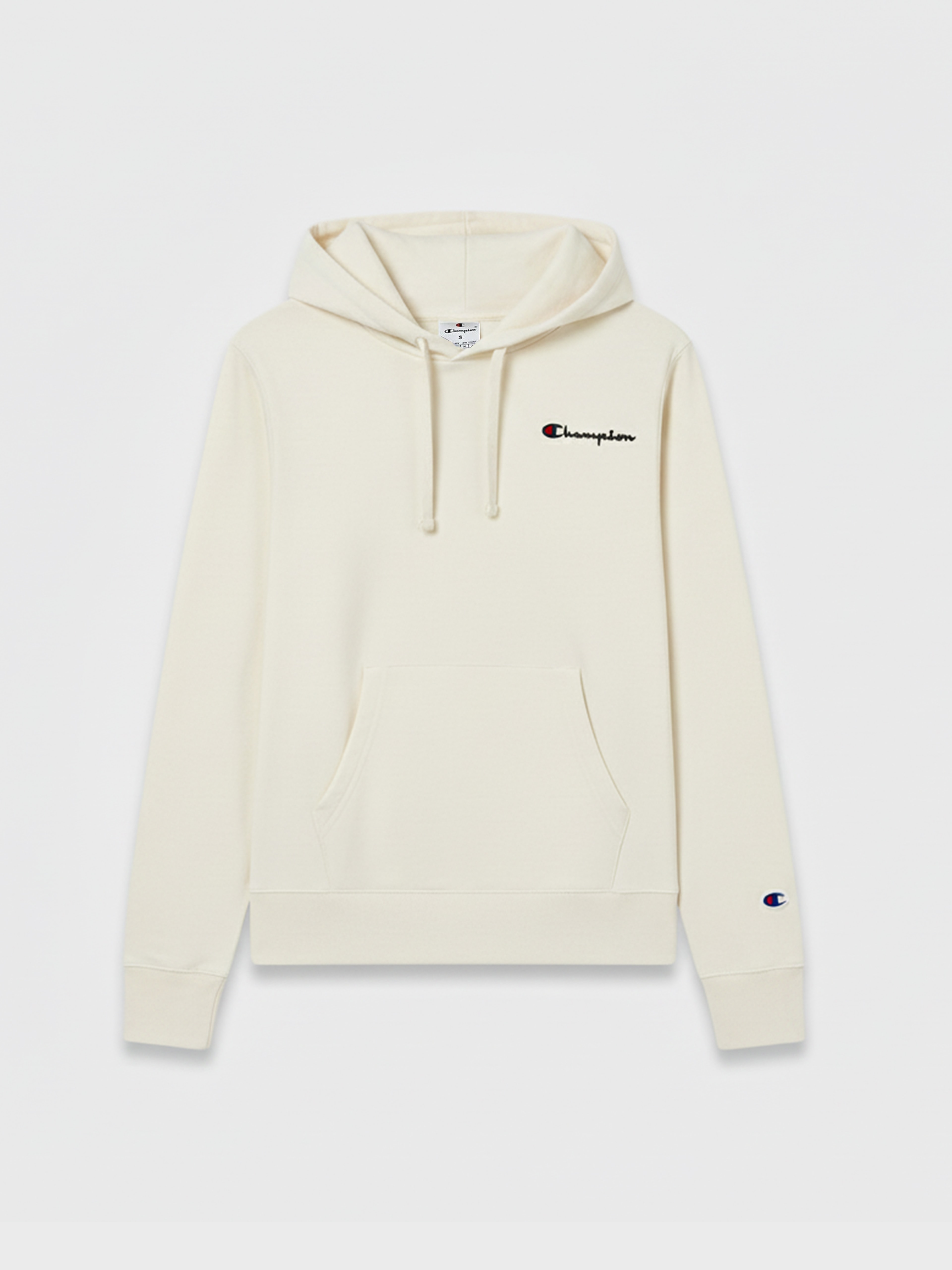Champion Basic Hoodie - Kırık Beyaz