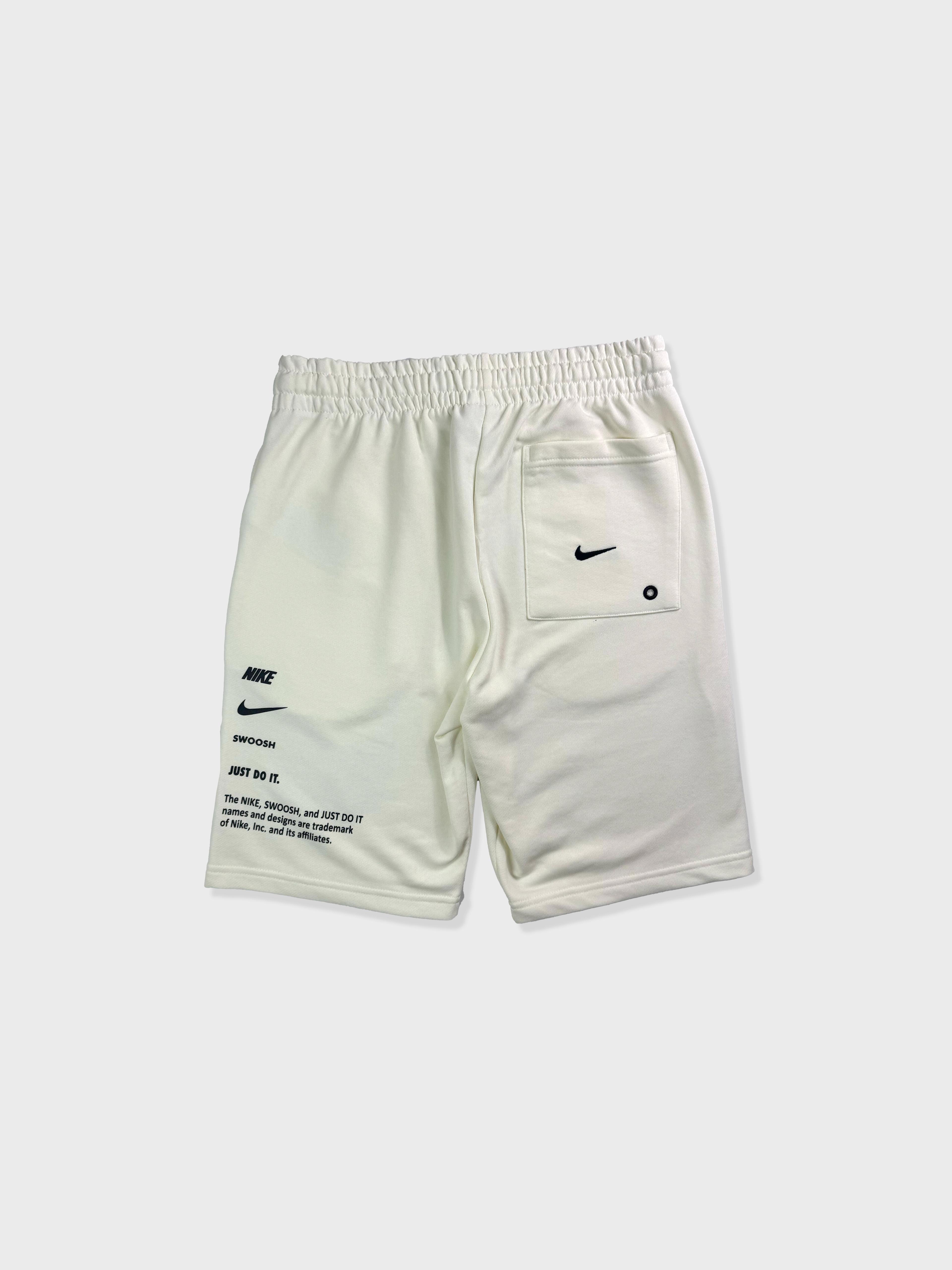 Nike Half Swoosh Short - Beyaz