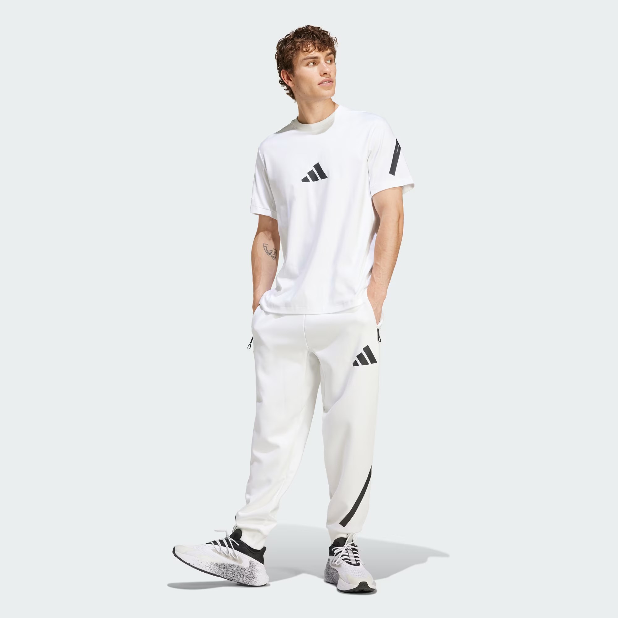 Adidas Z.N.E Tee - Beyaz